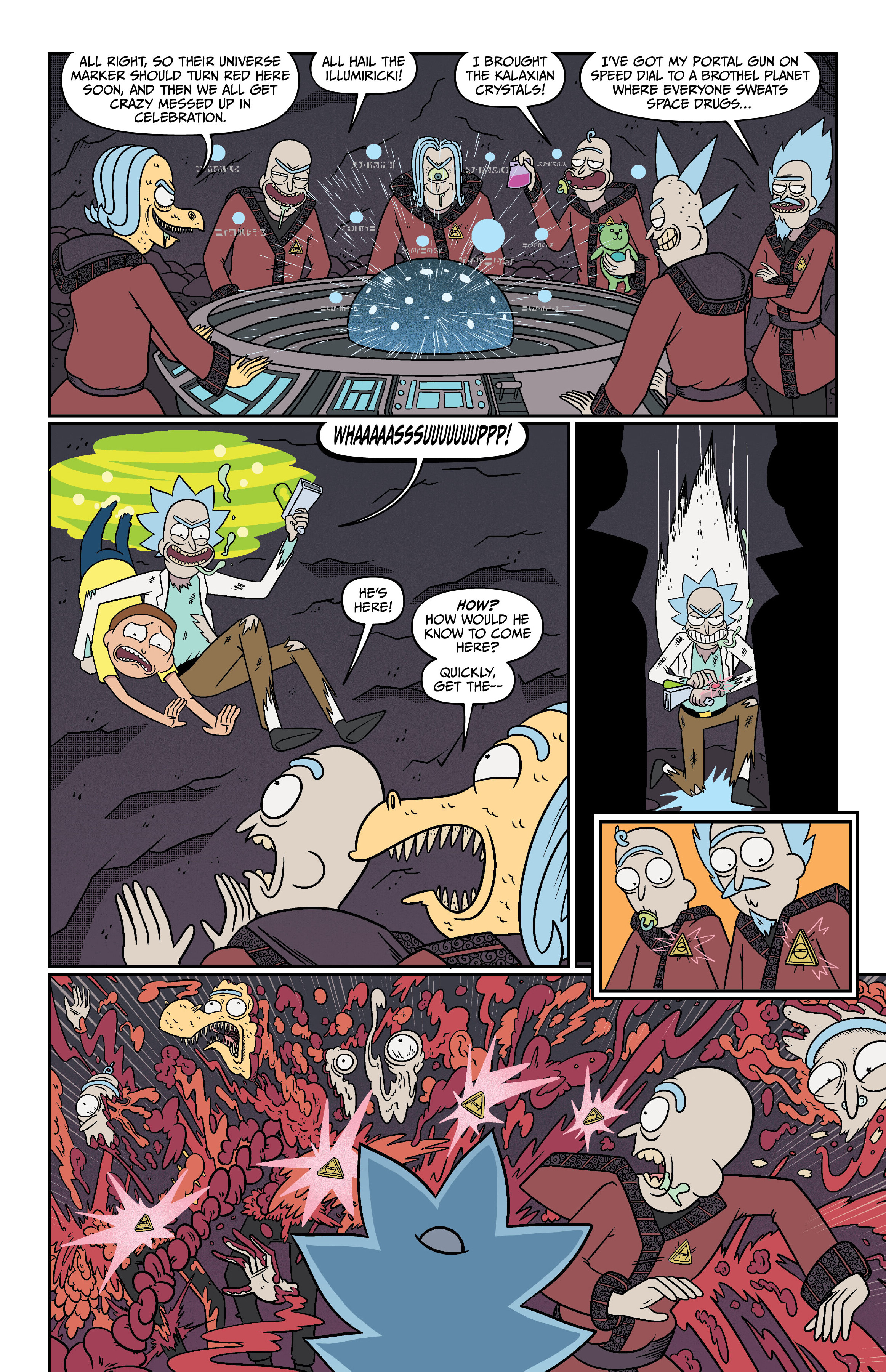 Read online Rick and Morty Deluxe Edition comic -  Issue # TPB 8 (Part 3) - 14