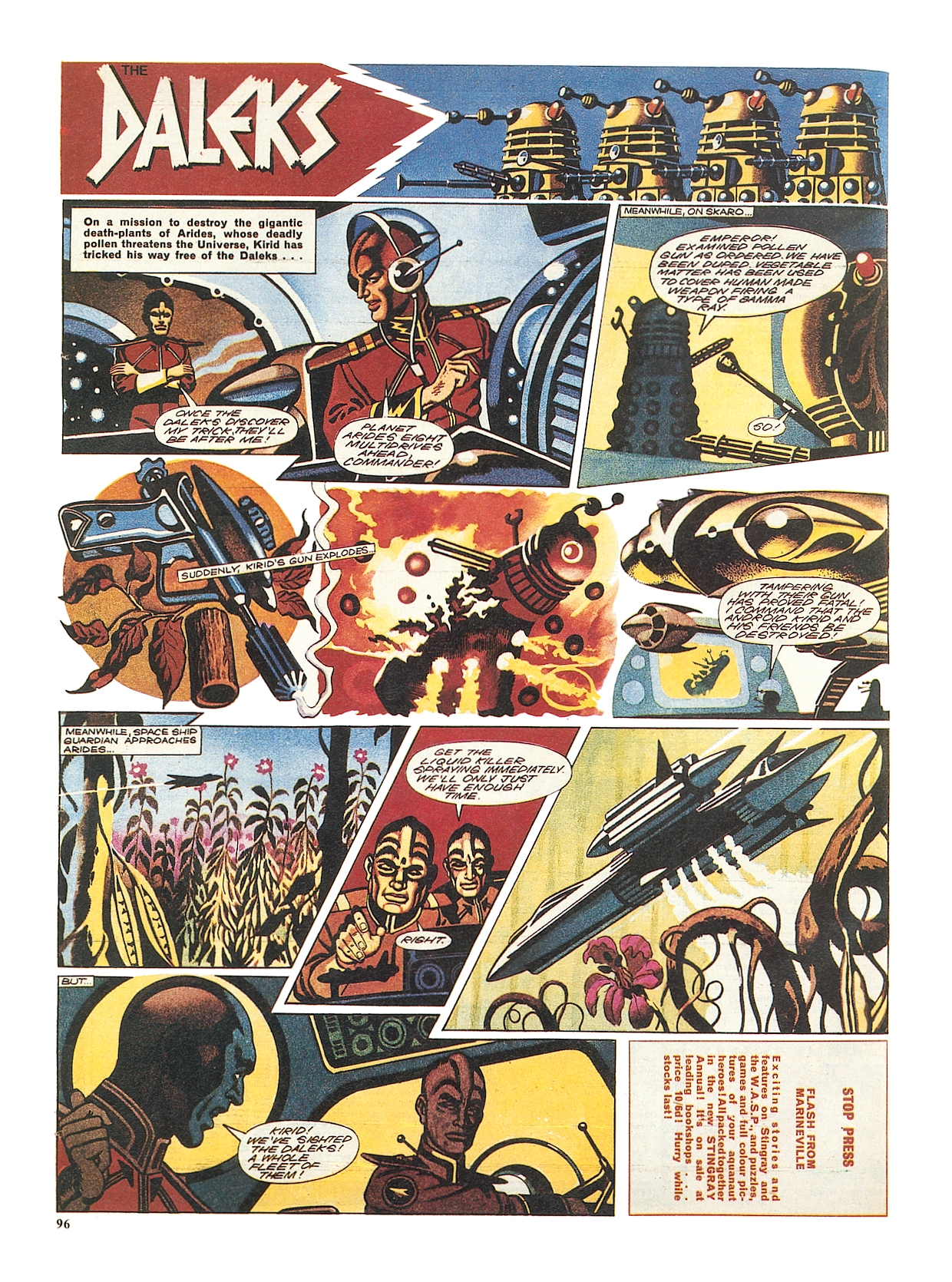 Read online Dalek Chronicles comic -  Issue # TPB - 96