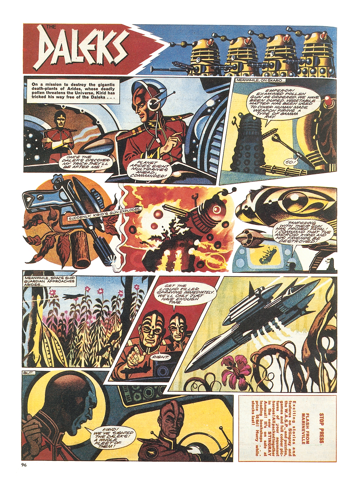 Read online Dalek Chronicles comic -  Issue # TPB - 96