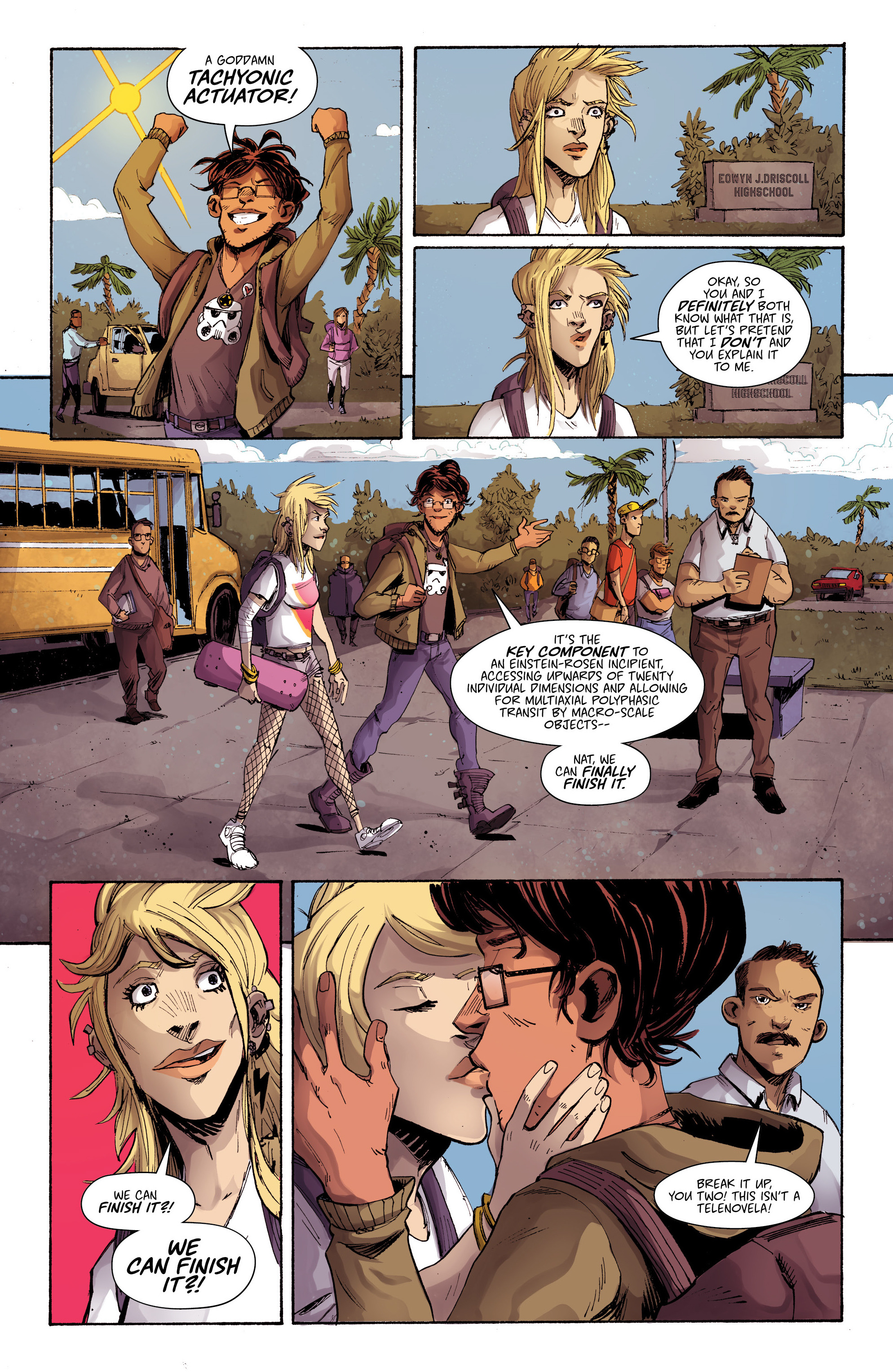 Read online Quantum Teens Are Go comic -  Issue #1 - 14