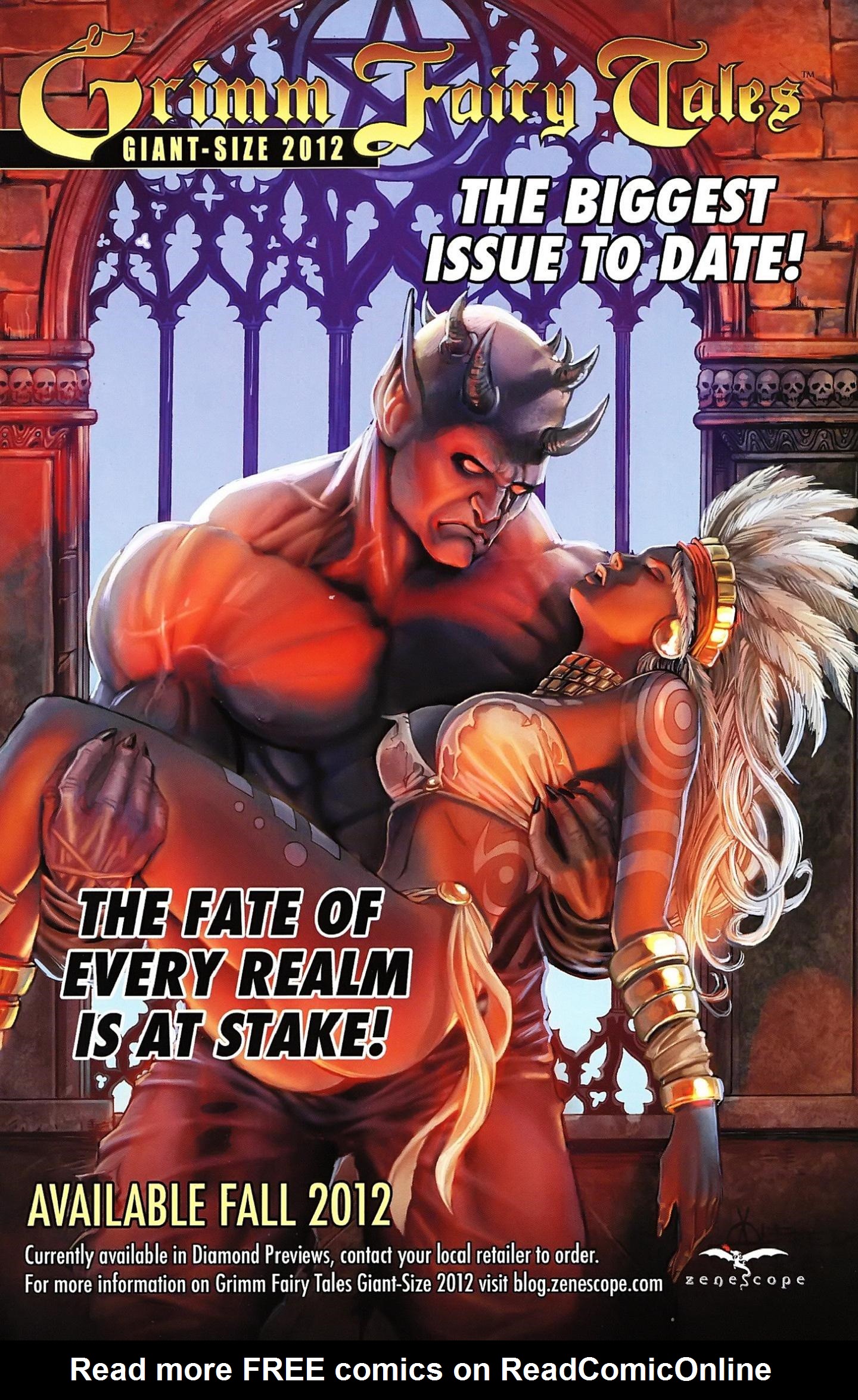 Read online Grimm Fairy Tales presents Godstorm comic -  Issue #1 - 26