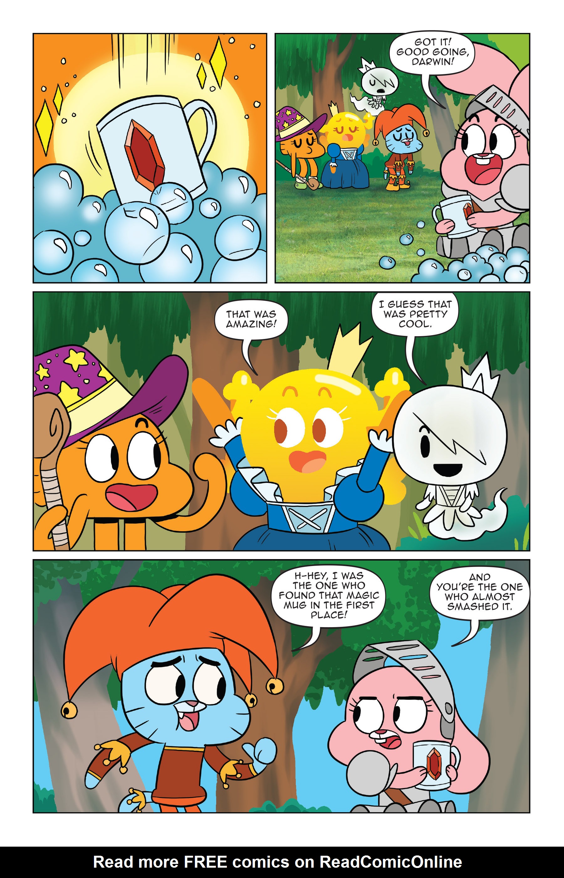 Read online The Amazing World of Gumball: Fairy Tale Trouble comic -  Issue # Full - 81