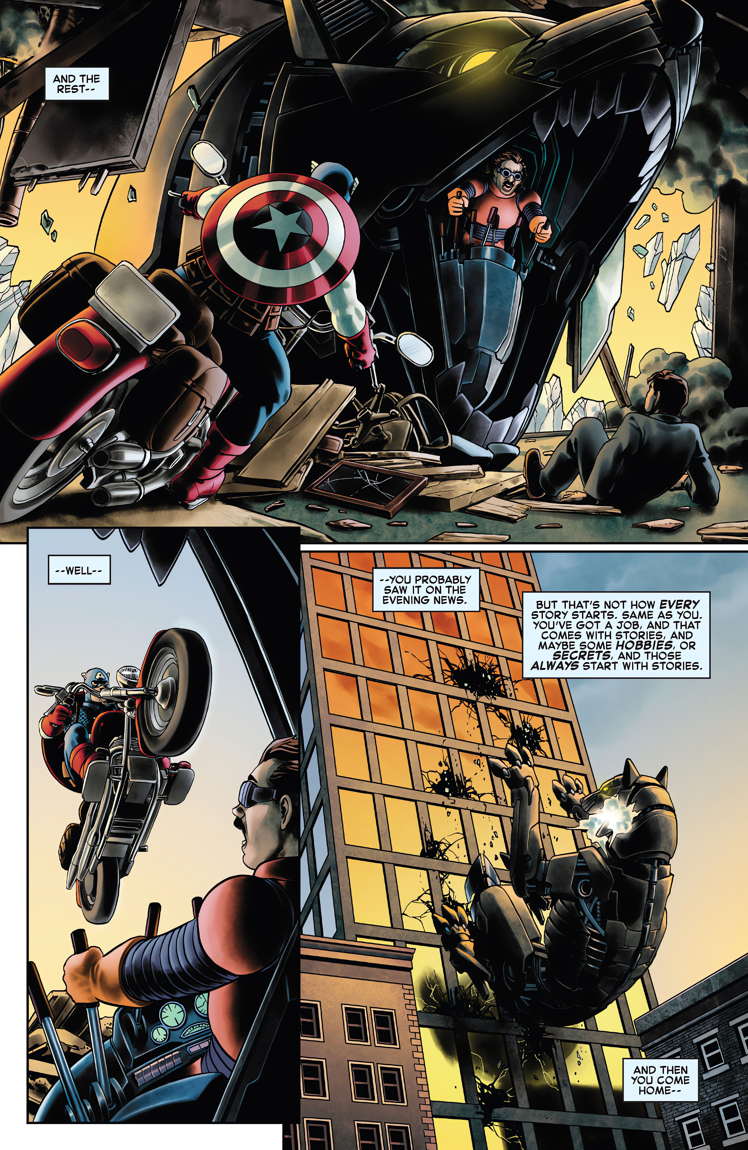 Read online Captain America (2023) comic -  Issue #1 - 4