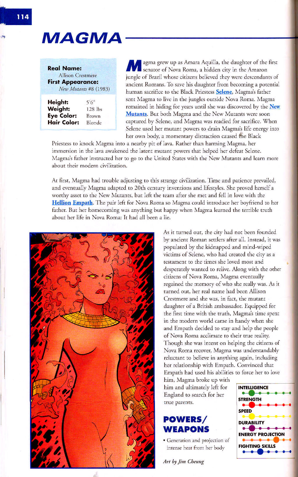 Read online Marvel Encyclopedia comic -  Issue # TPB 2 - 116