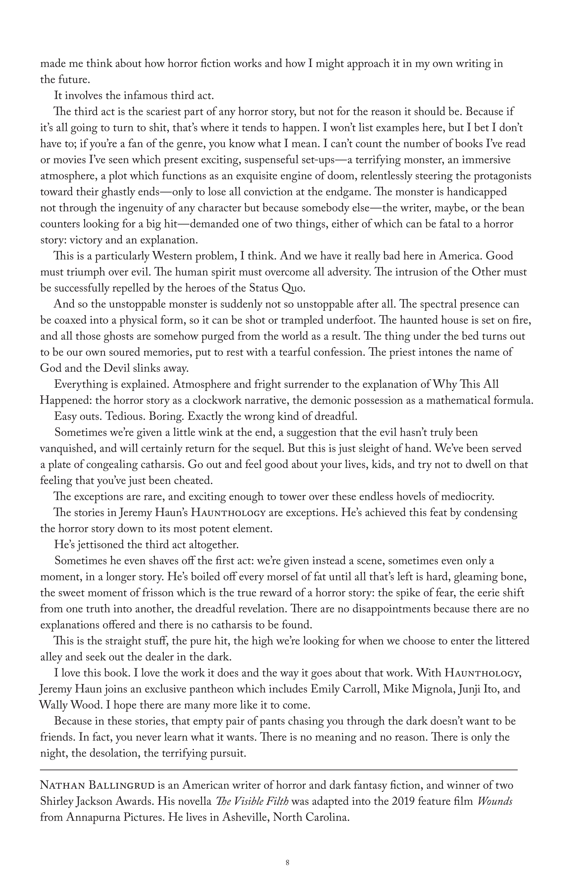 Read online Haunthology comic -  Issue # TPB (Part 1) - 10