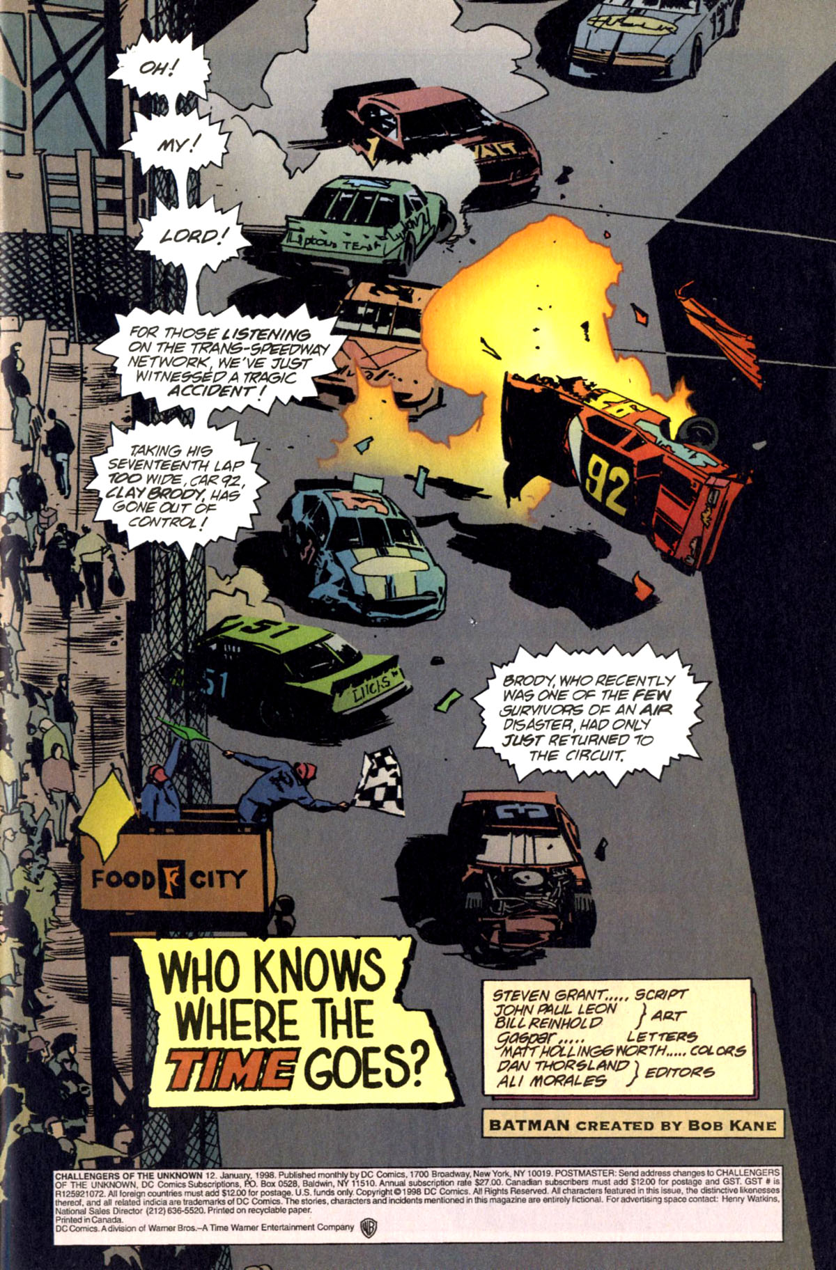 Read online Challengers of the Unknown (1997) comic -  Issue #12 - 3