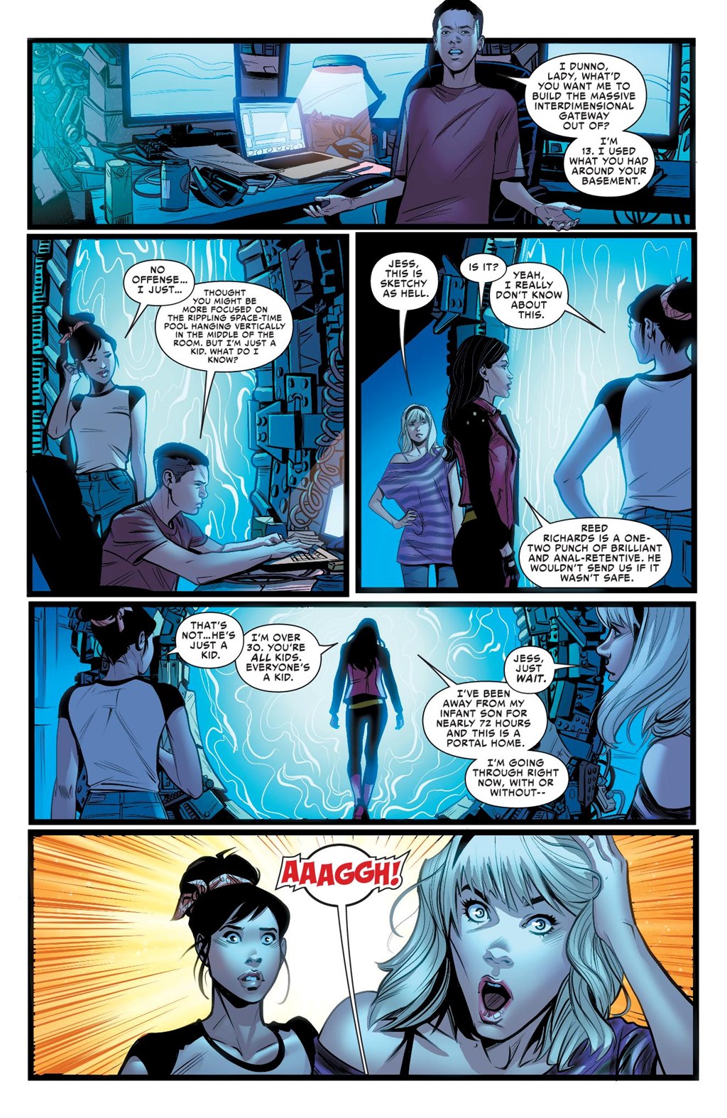 Spider-Gwen: Ghost-Spider Modern Era Epic Collection: Edge of Spider-Verse issue Edge of Spider-Verse (Part 4) - Page 42