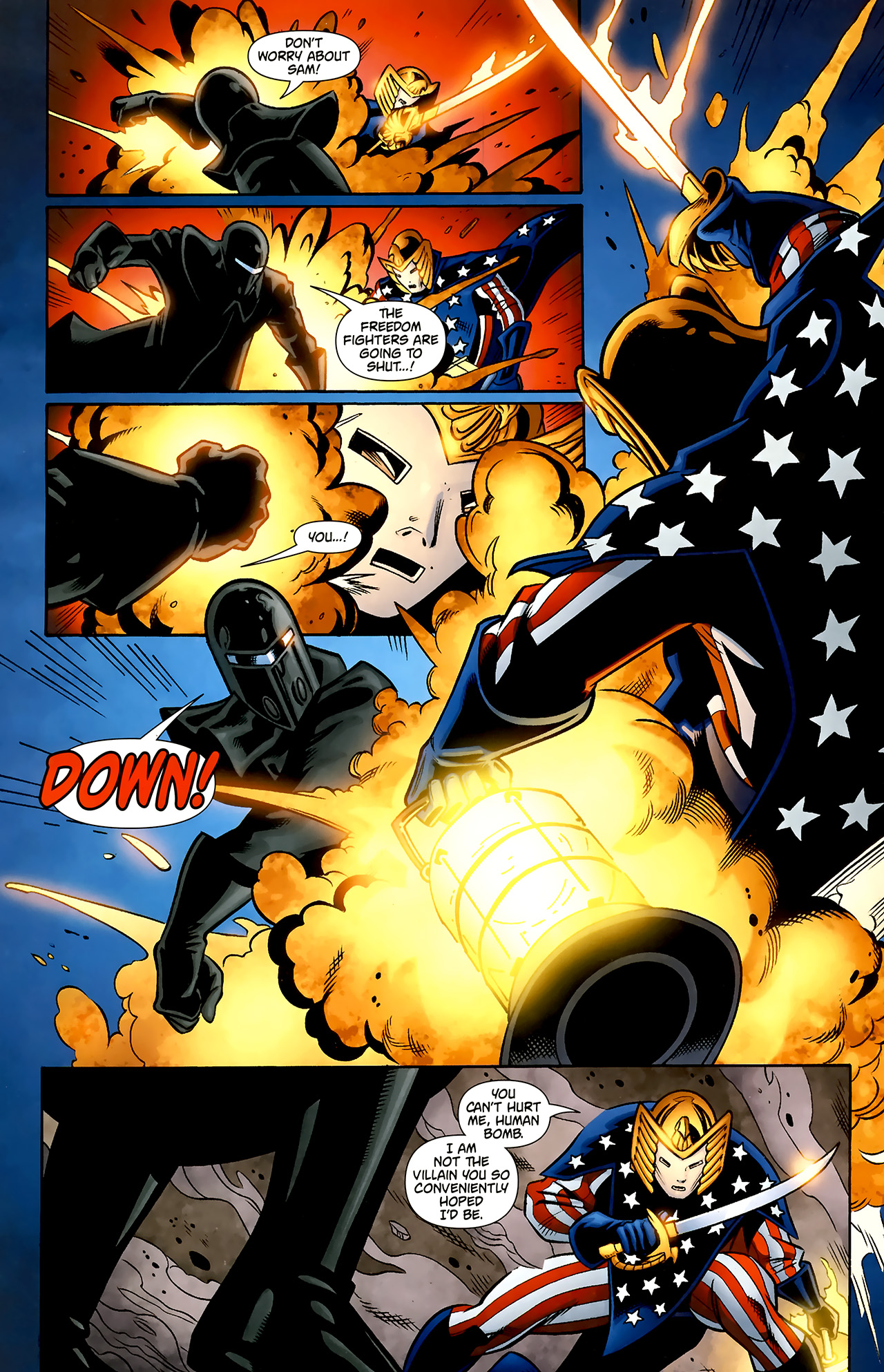 Read online Freedom Fighters (2010) comic -  Issue #7 - 15