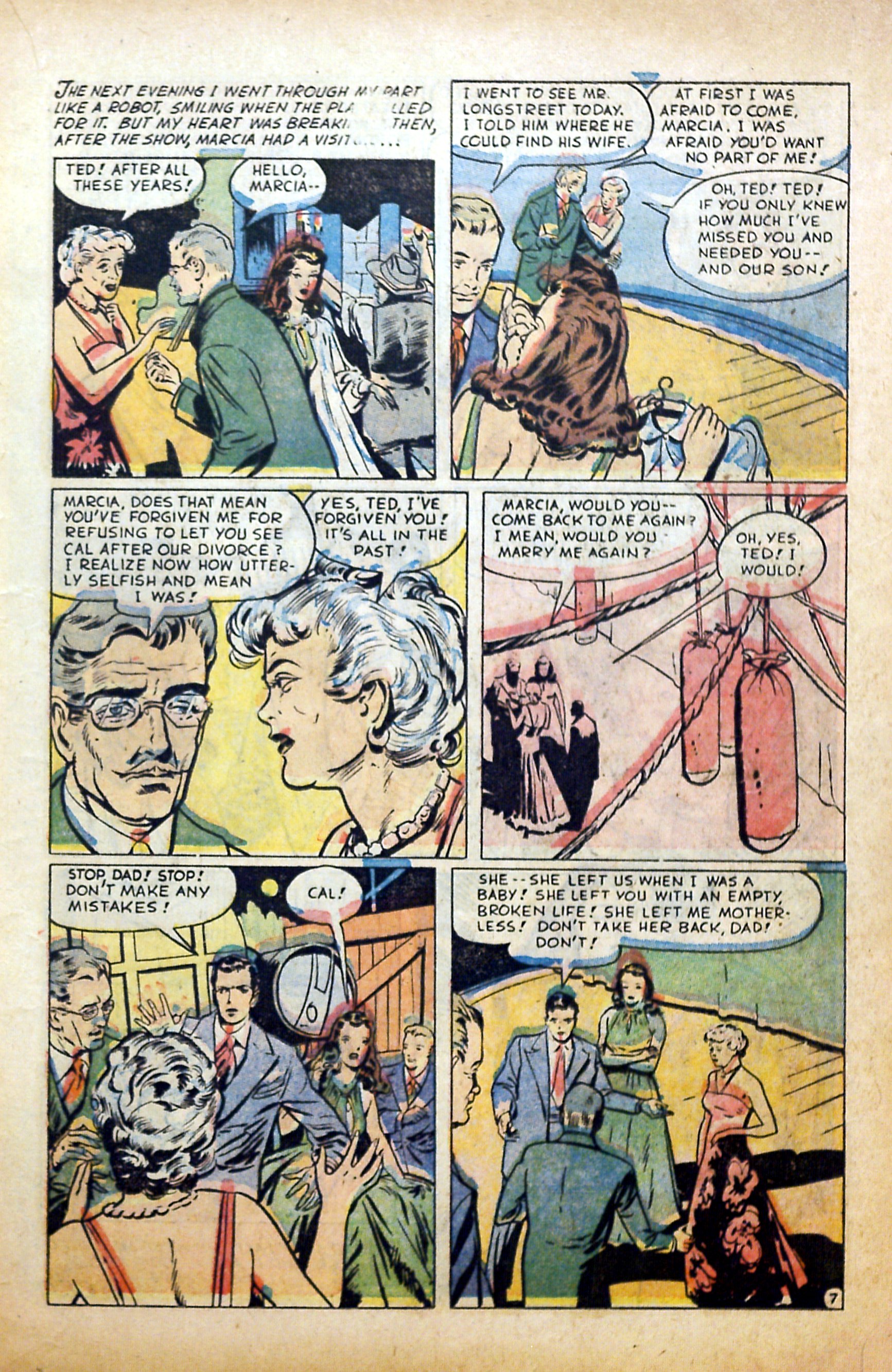 Read online Glamorous Romances comic -  Issue #82 - 17