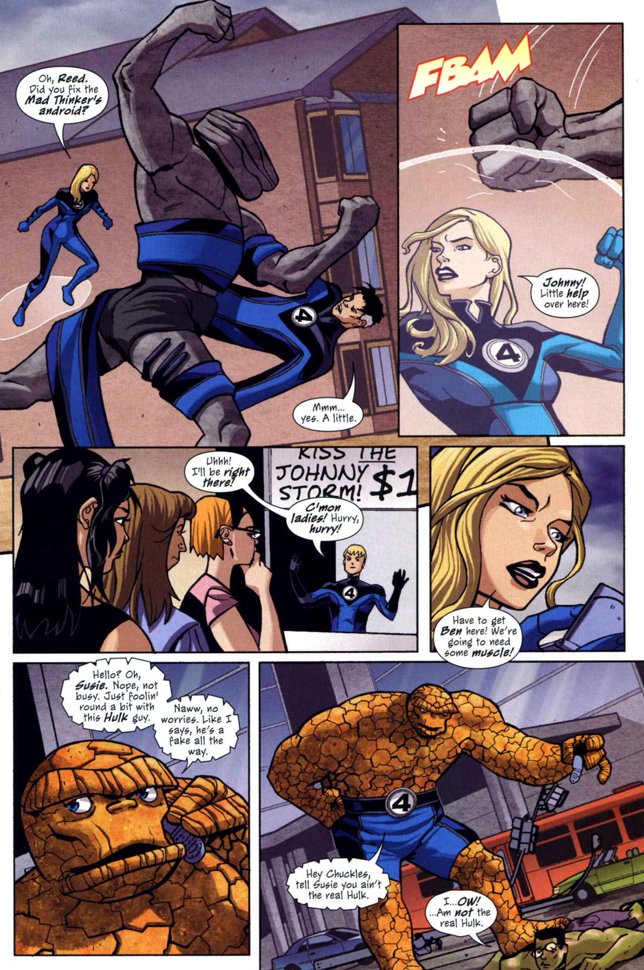 Read online Marvel Adventures Fantastic Four comic -  Issue #34 - 17