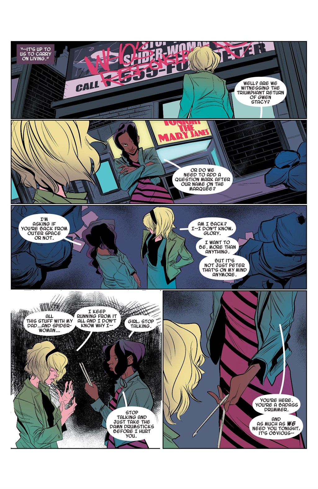 Spider-Gwen: Ghost-Spider - Edge of Spider-Verse (Modern Era Epic Collection) chapter 2 page 221