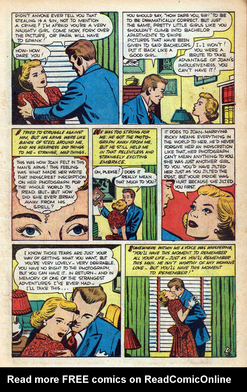 Read online Glamorous Romances comic -  Issue #44 - 7
