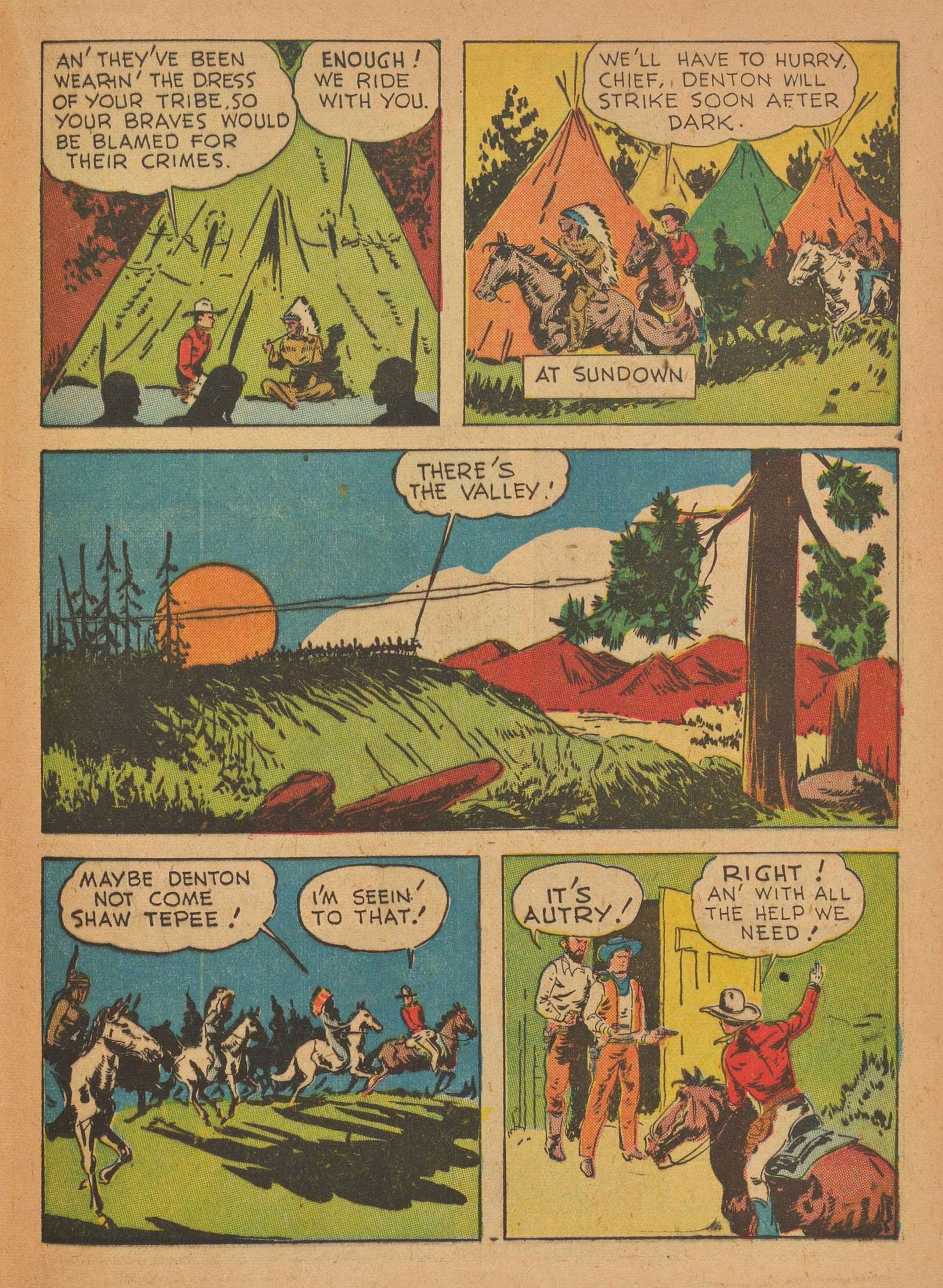 Read online Gene Autry Comics comic -  Issue #9 - 49