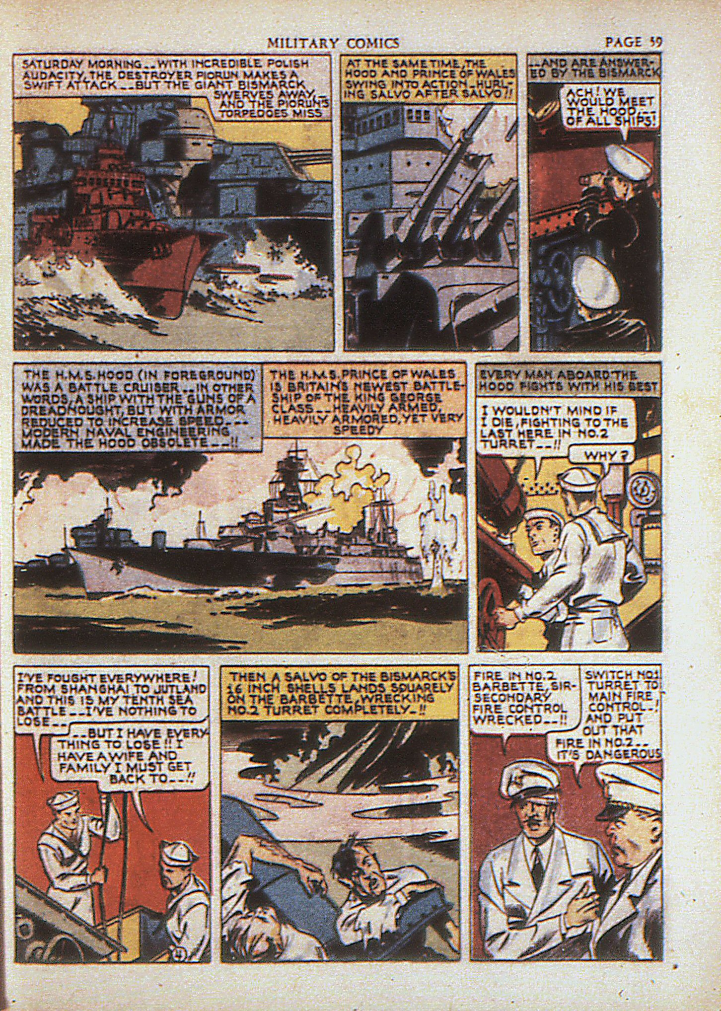 Read online Military Comics comic -  Issue #4 - 61