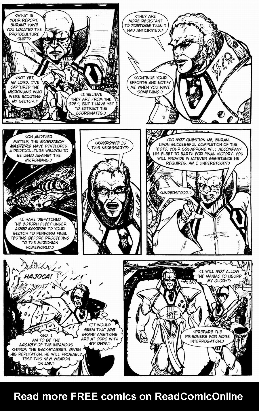 Read online Robotech Covert Ops comic -  Issue #1 - 20