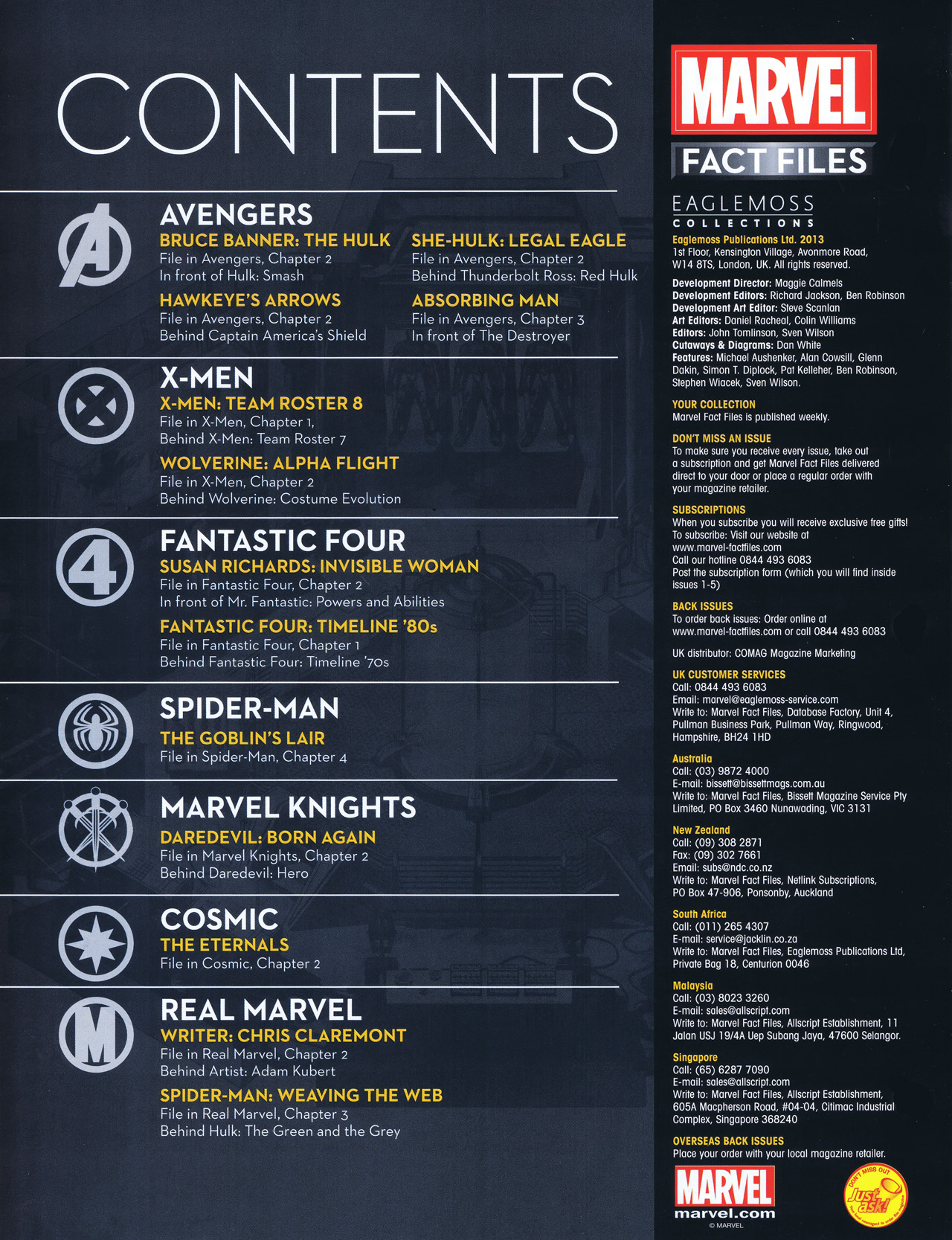 Read online Marvel Fact Files comic -  Issue #8 - 2