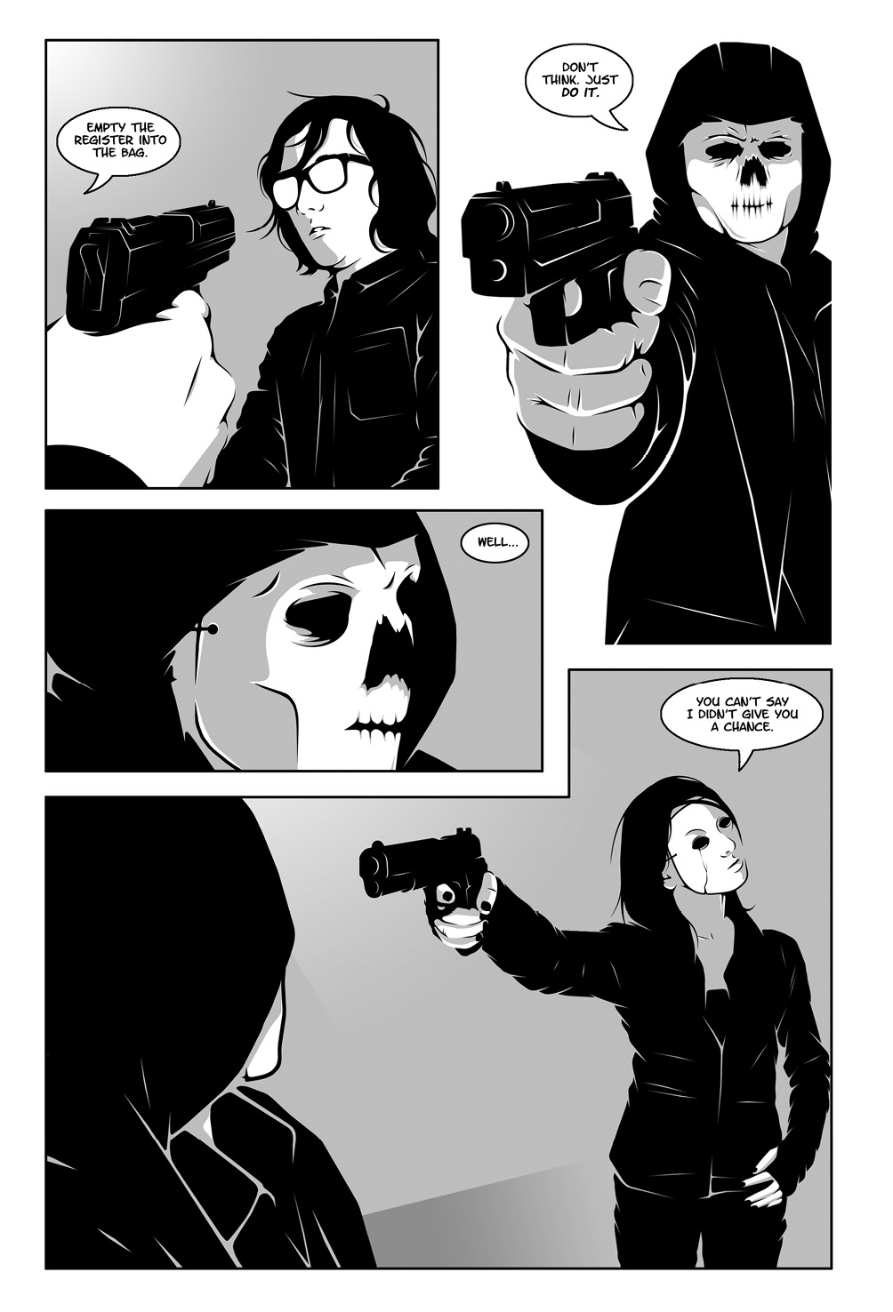 Read online Hollow Girl comic -  Issue #3 - 44
