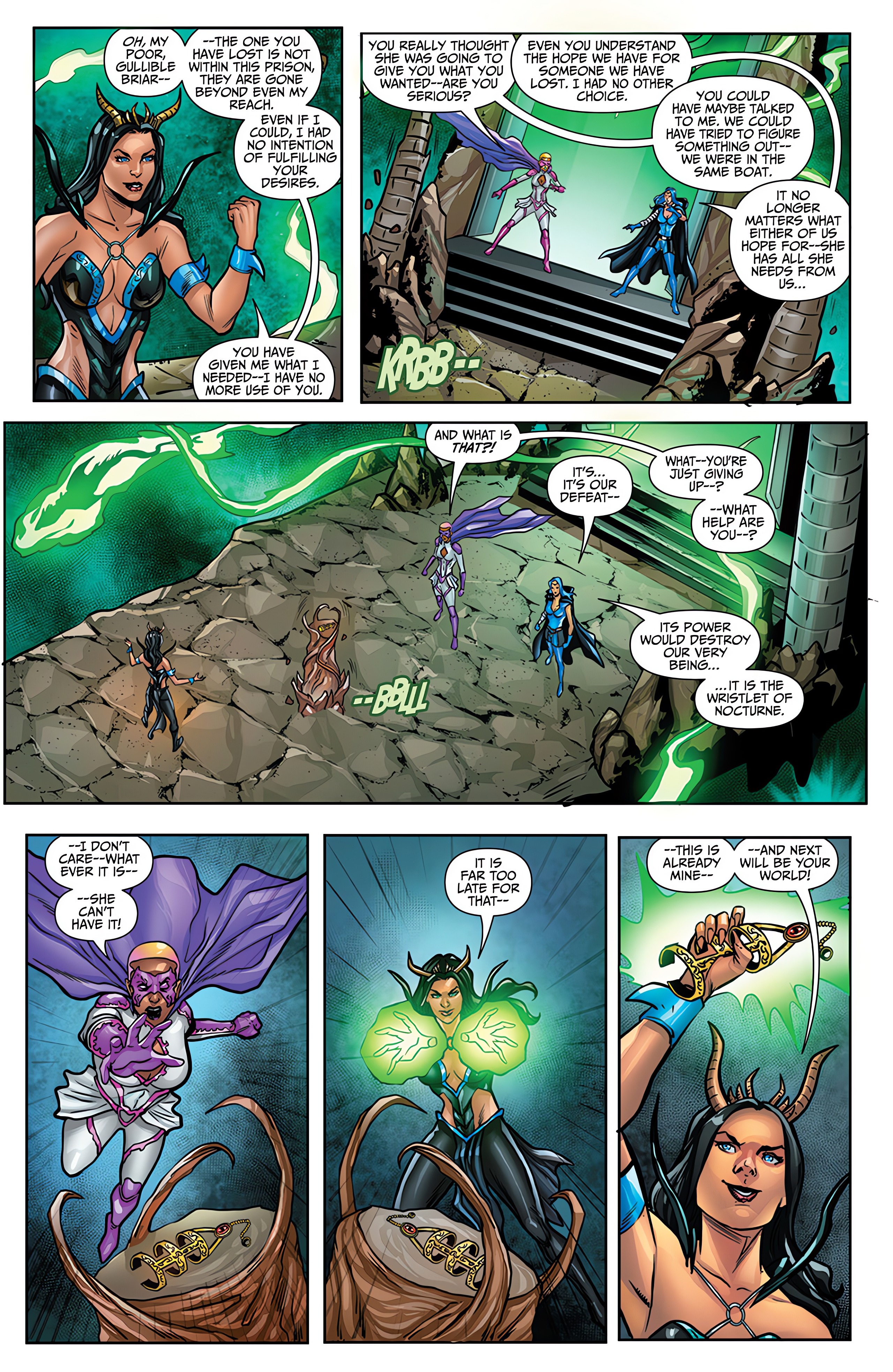 Read online Grimm Universe Presents Quarterly: Sleeping Beauty – The Nightmare Queen comic -  Issue # TPB - 45