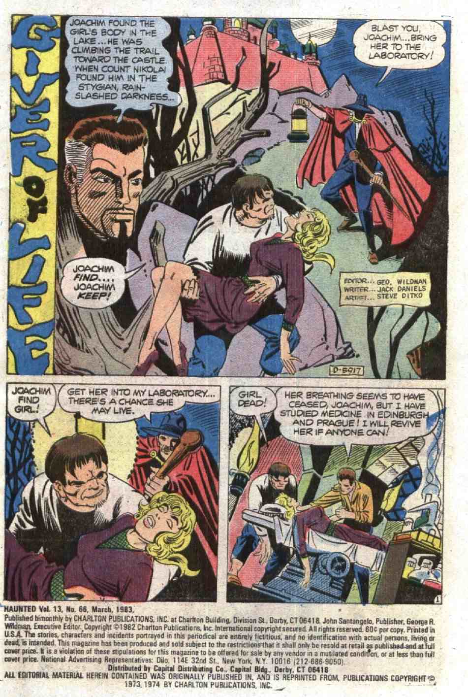 Read online Haunted comic -  Issue #66 - 3