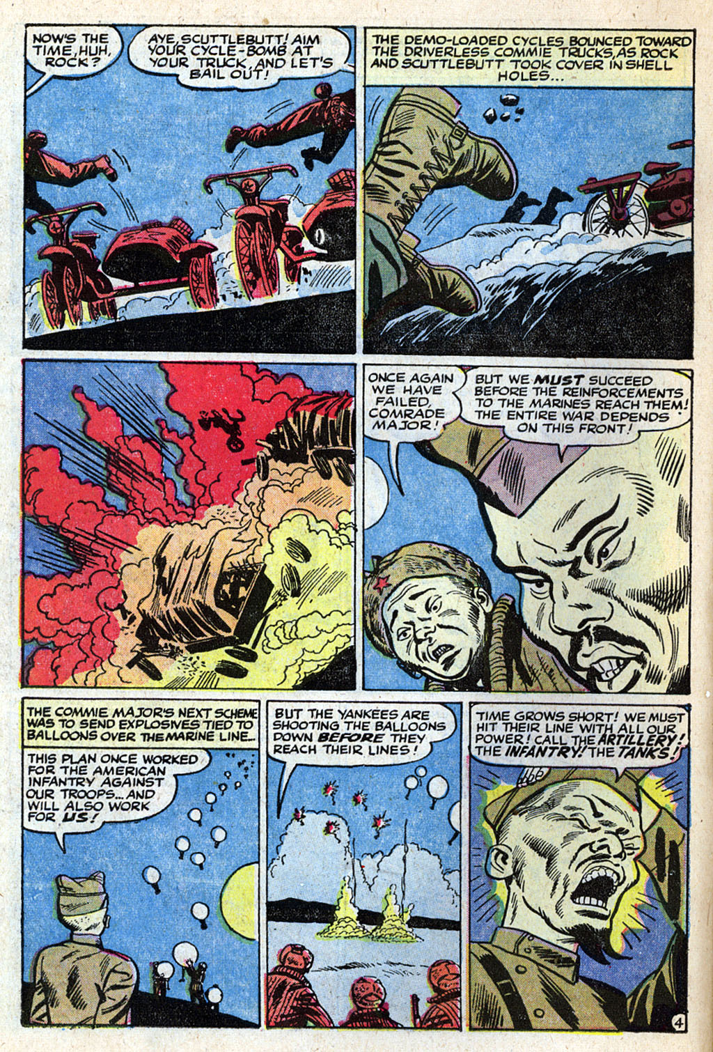 Read online Marines in Action comic -  Issue #8 - 6