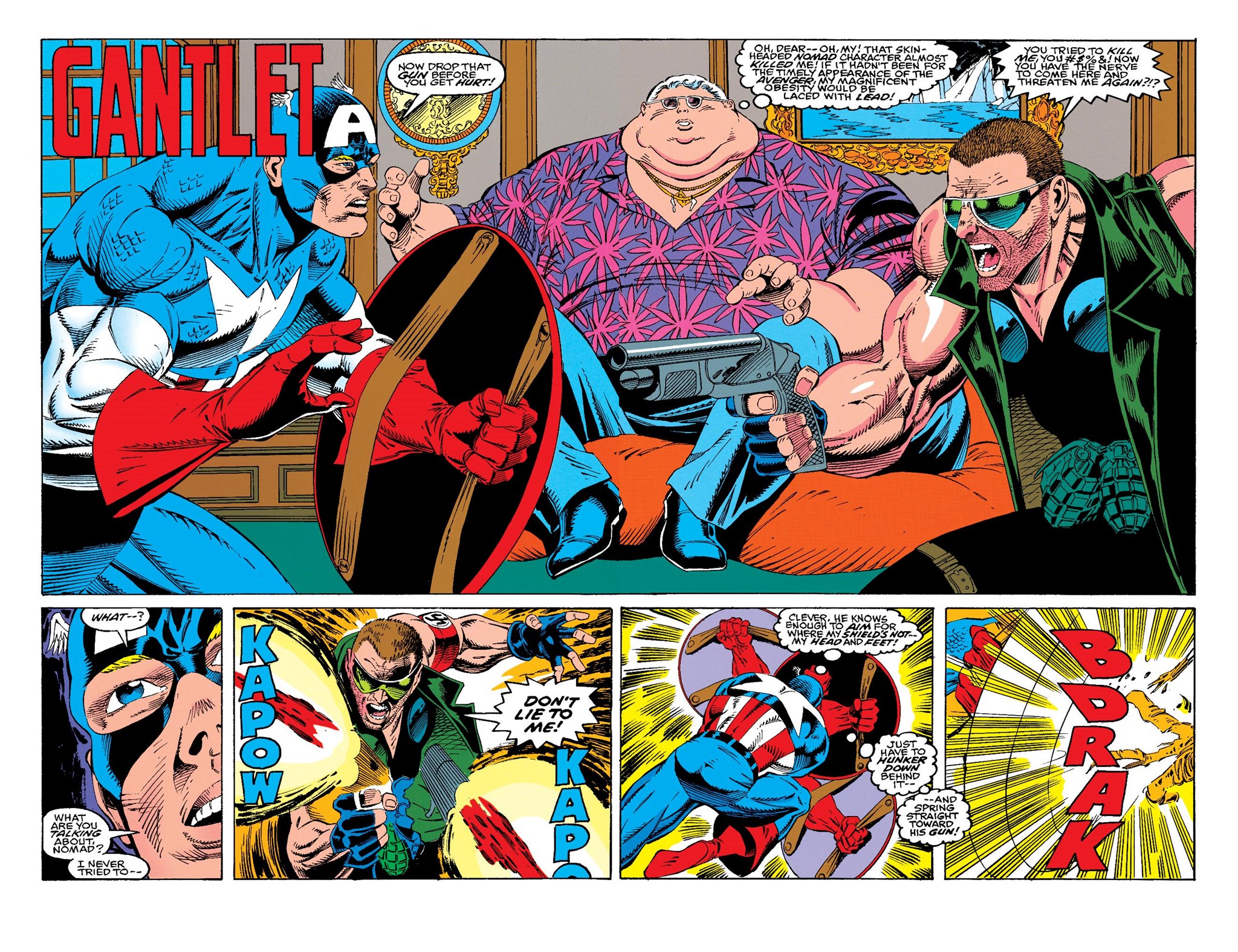Read online Captain America Epic Collection comic -  Issue # TPB Fighting Chance (Part 1) - 52