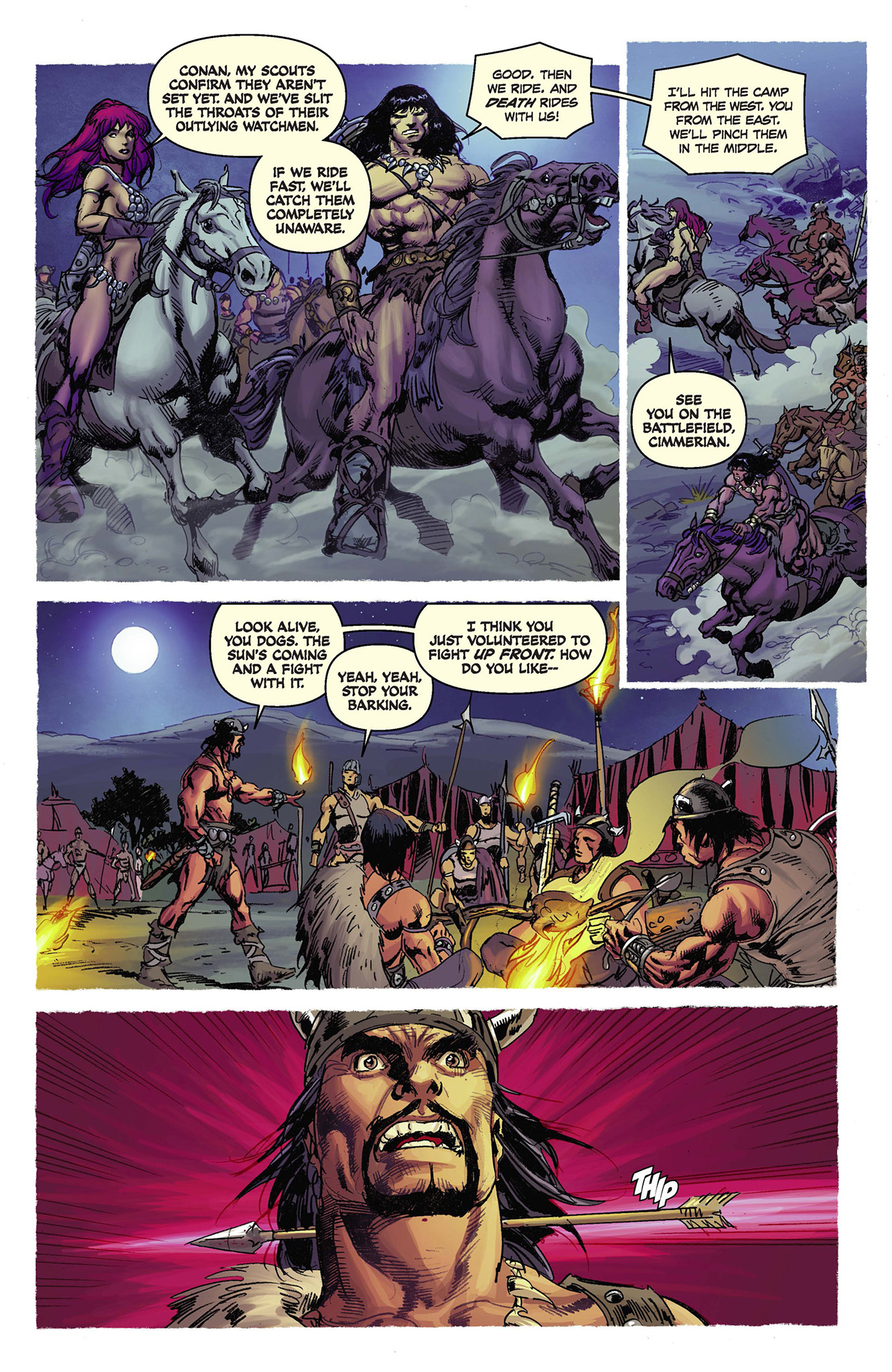 Read online Red Sonja/Conan comic -  Issue #2 - 8