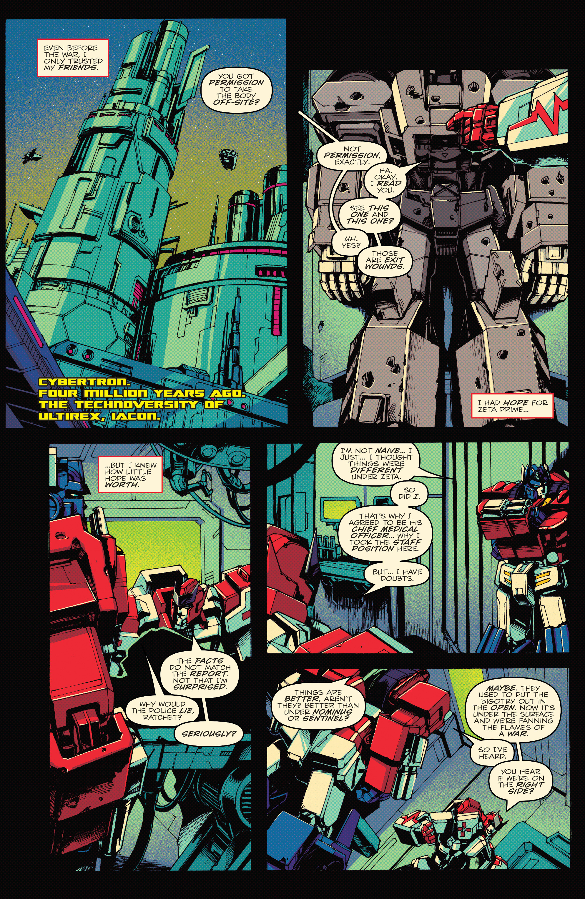 Read online Optimus Prime comic -  Issue #1 - 20