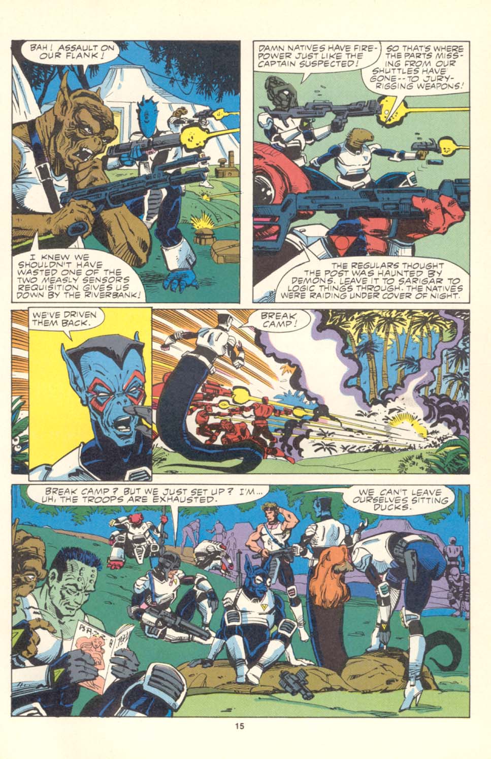 Read online Alien Legion comic -  Issue #16 - 17