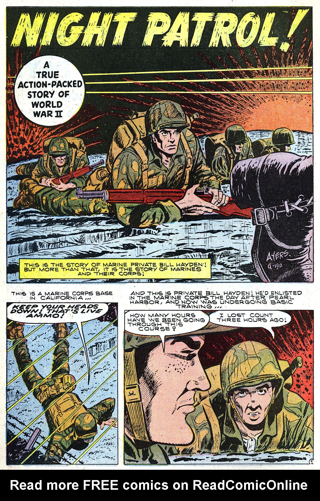 Read online Marines in Action comic -  Issue #2 - 10