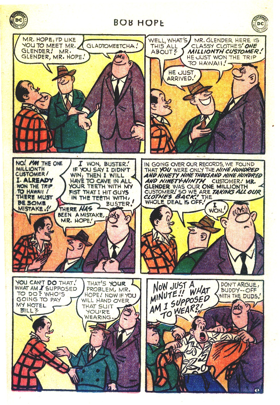Read online The Adventures of Bob Hope comic -  Issue #27 - 26