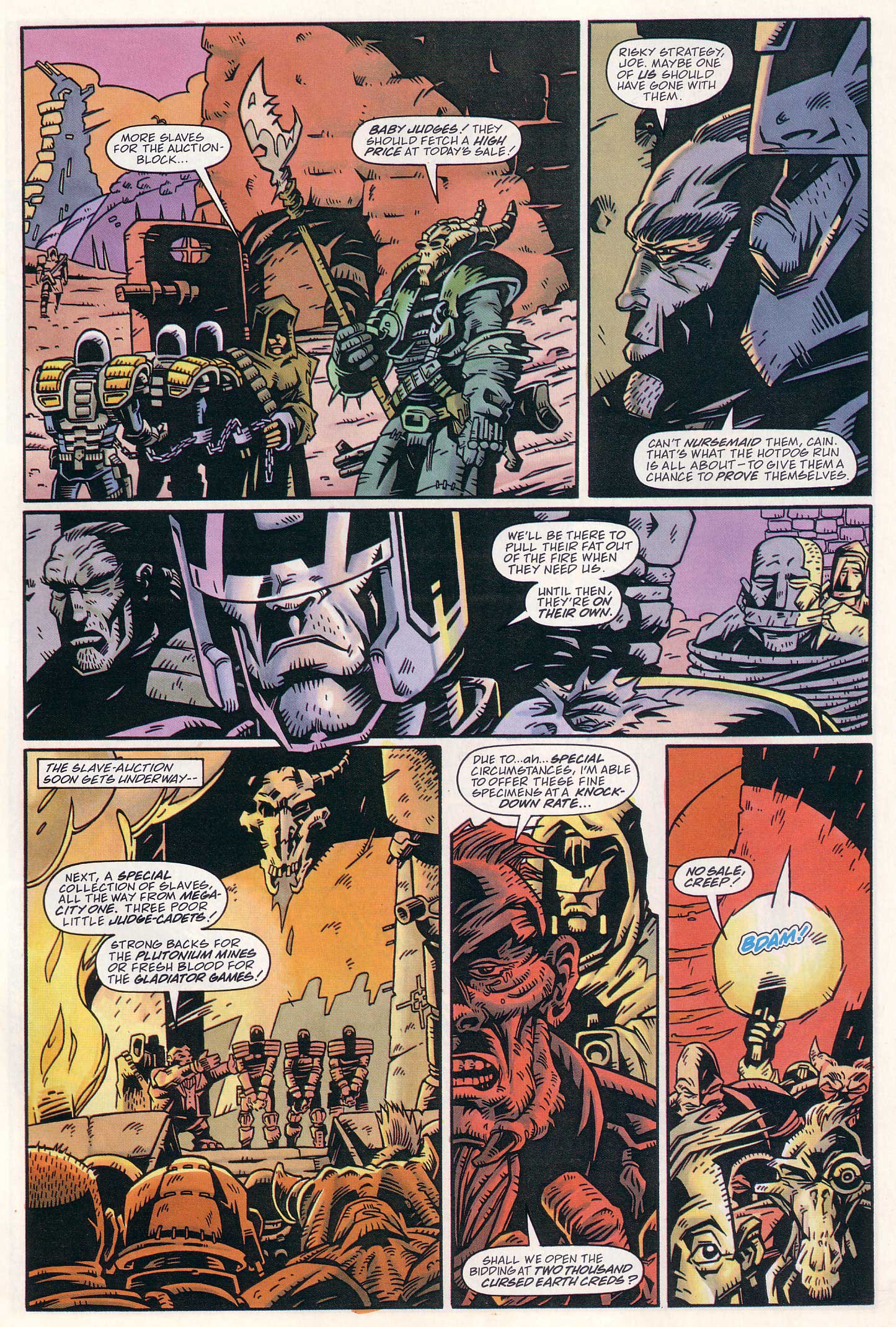 Read online Judge Dredd Lawman of the Future comic -  Issue #21 - 5