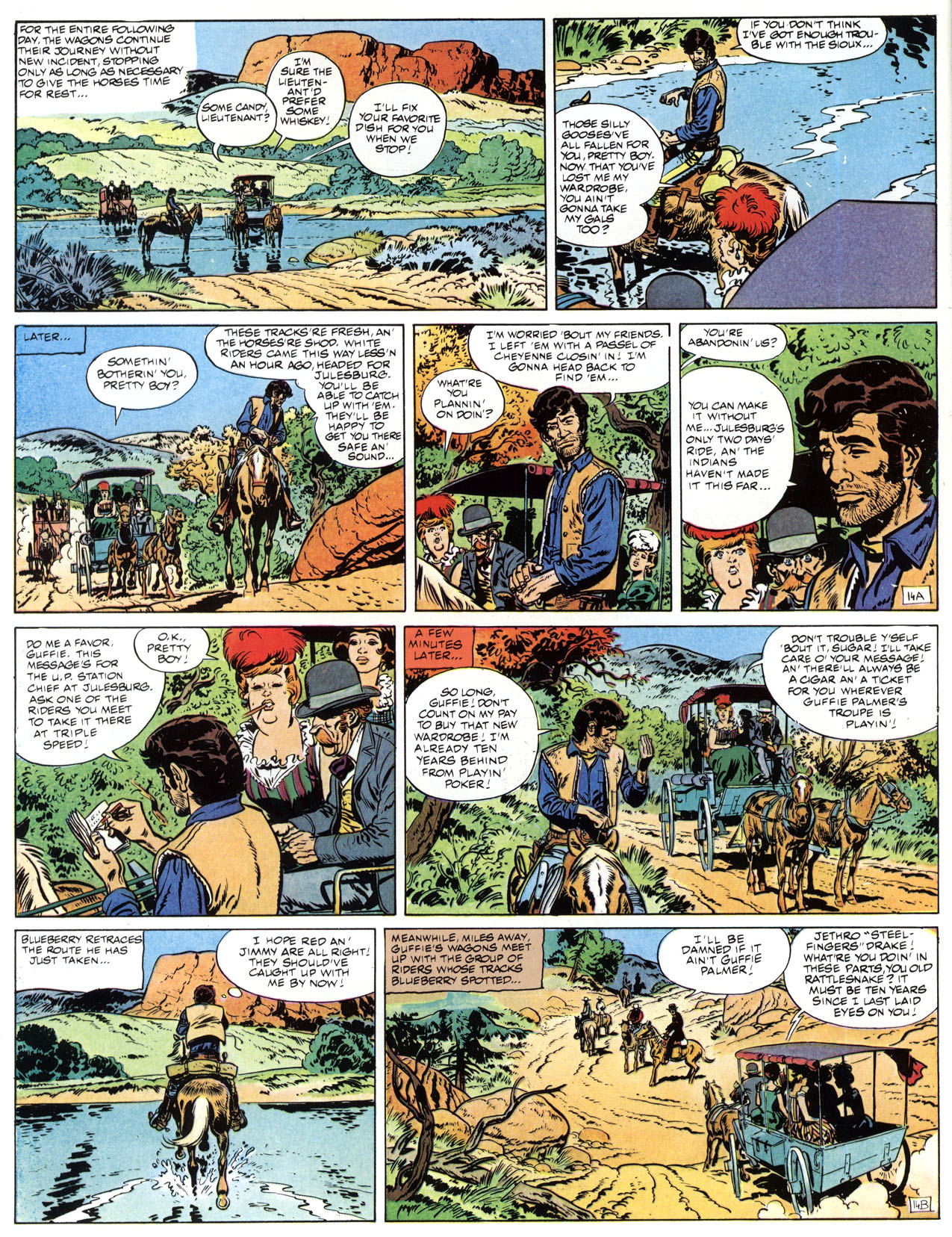 Read online Epic Graphic Novel: Lieutenant Blueberry comic -  Issue #2 - 18