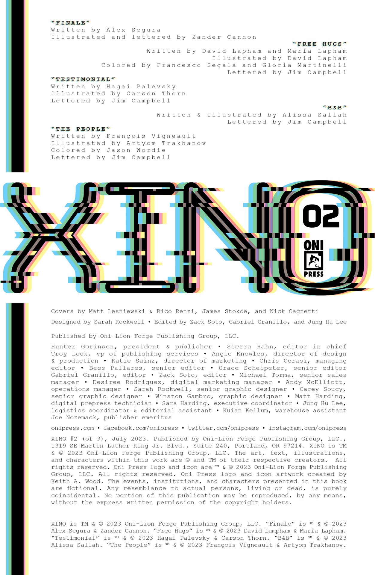 Read online Xino comic -  Issue #2 - 2