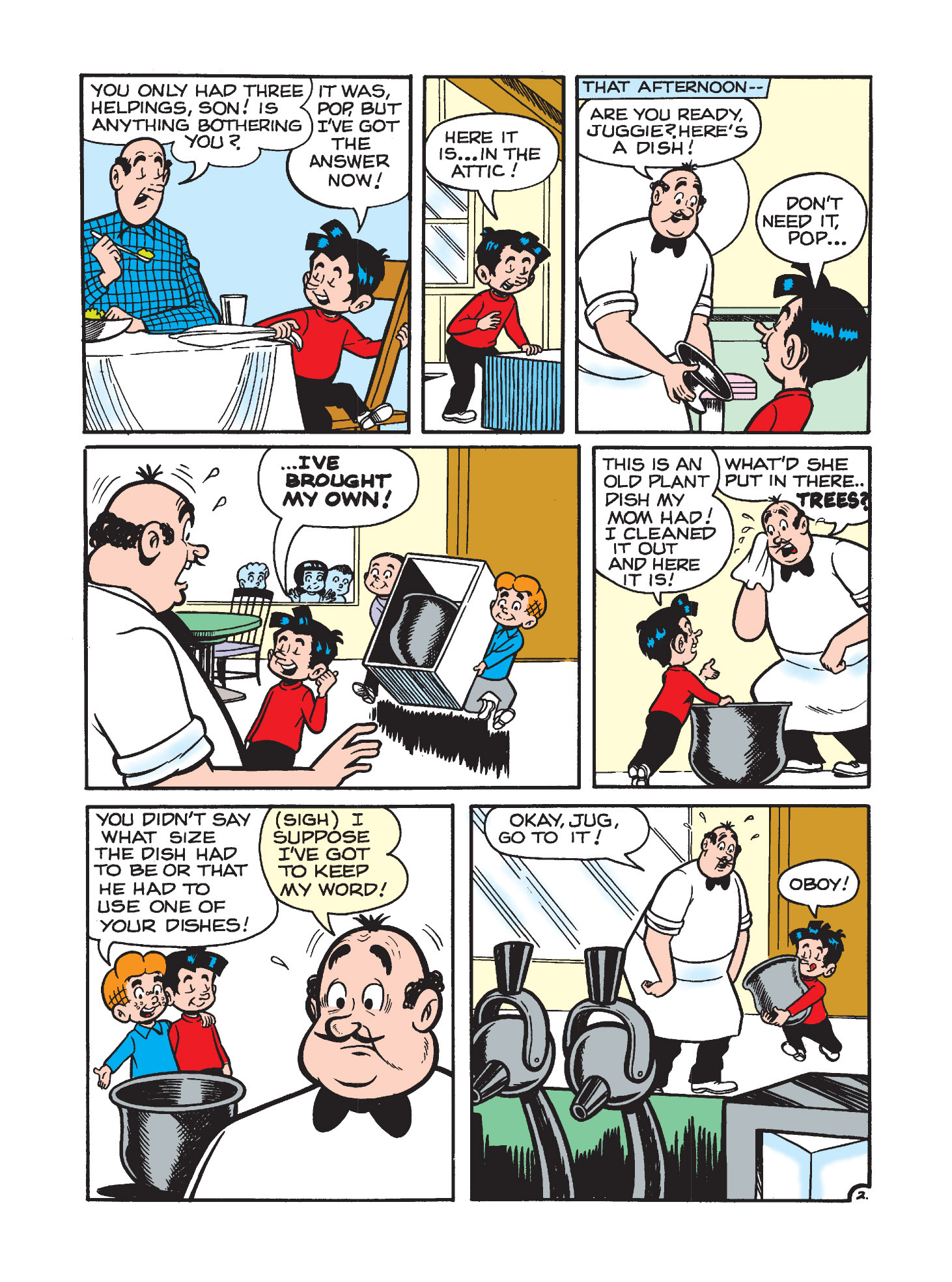 Read online Archie's Funhouse Double Digest comic -  Issue #9 - 135