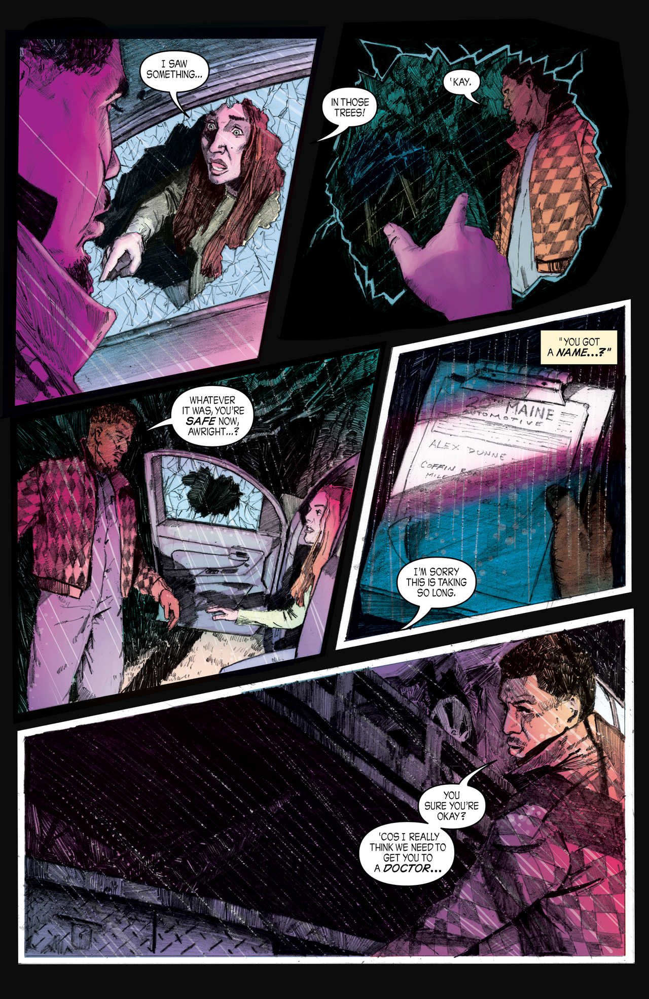 Read online John Carpenter's Night Terrors comic -  Issue # The Coffin Road - 20