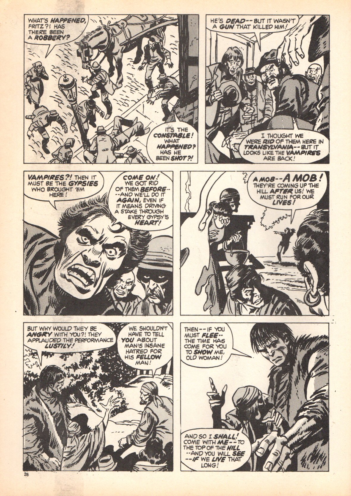 Read online Dracula Lives (1974) comic -  Issue #15 - 26
