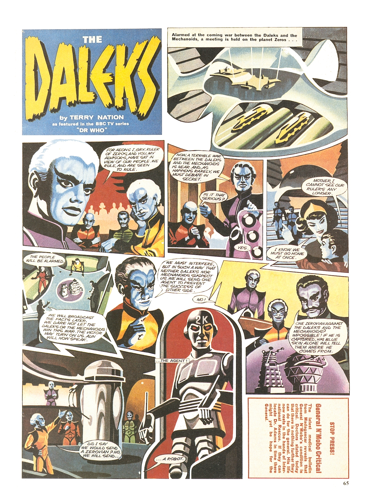 Read online Dalek Chronicles comic -  Issue # TPB - 65