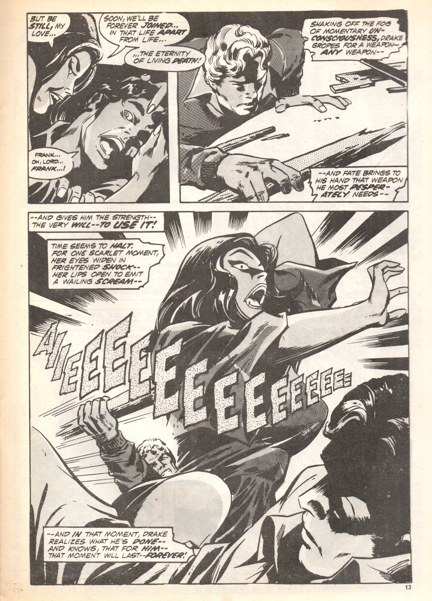 Read online Dracula Lives (1974) comic -  Issue #4 - 13