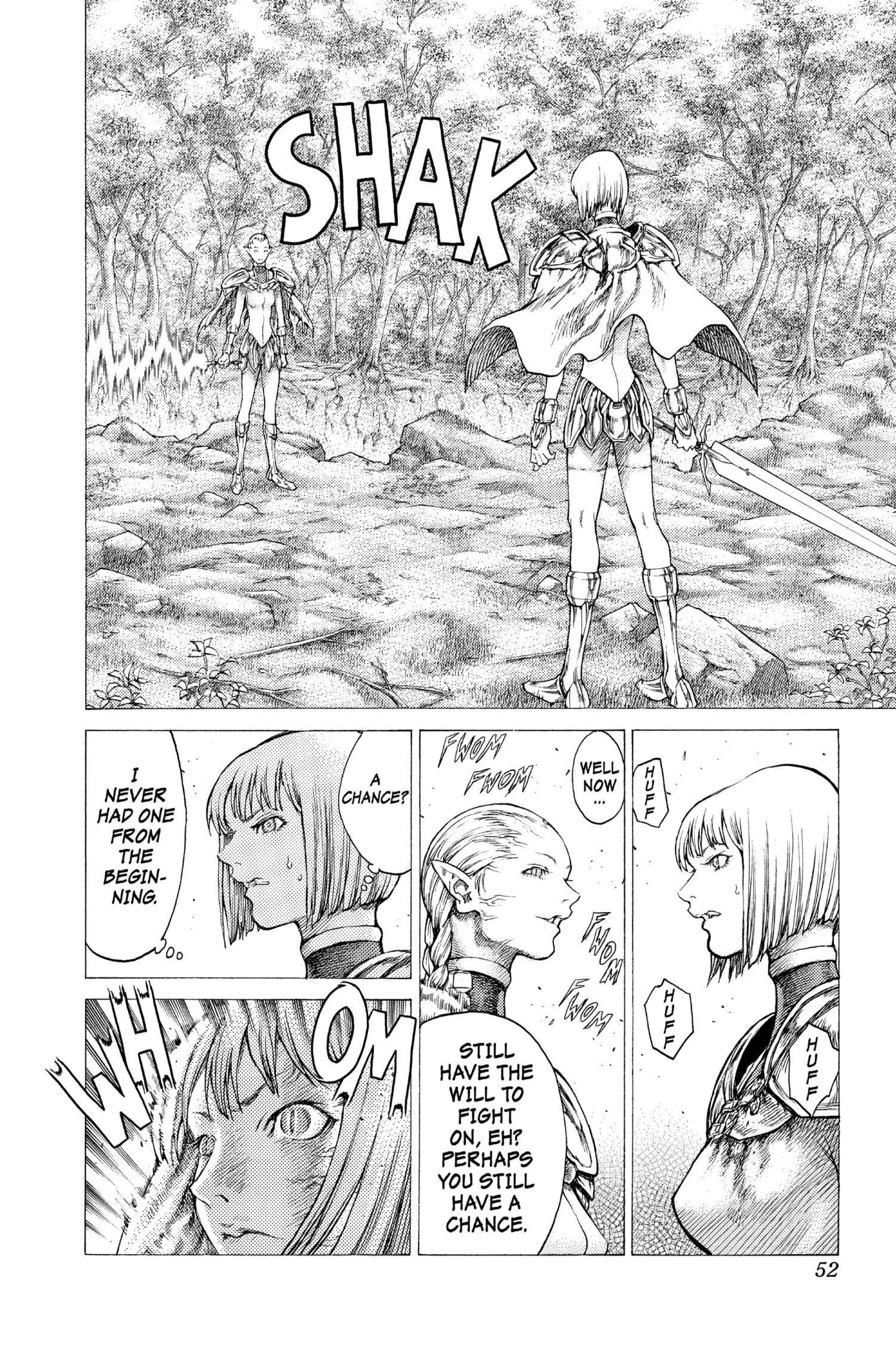Read online Claymore comic -  Issue #7 - 48