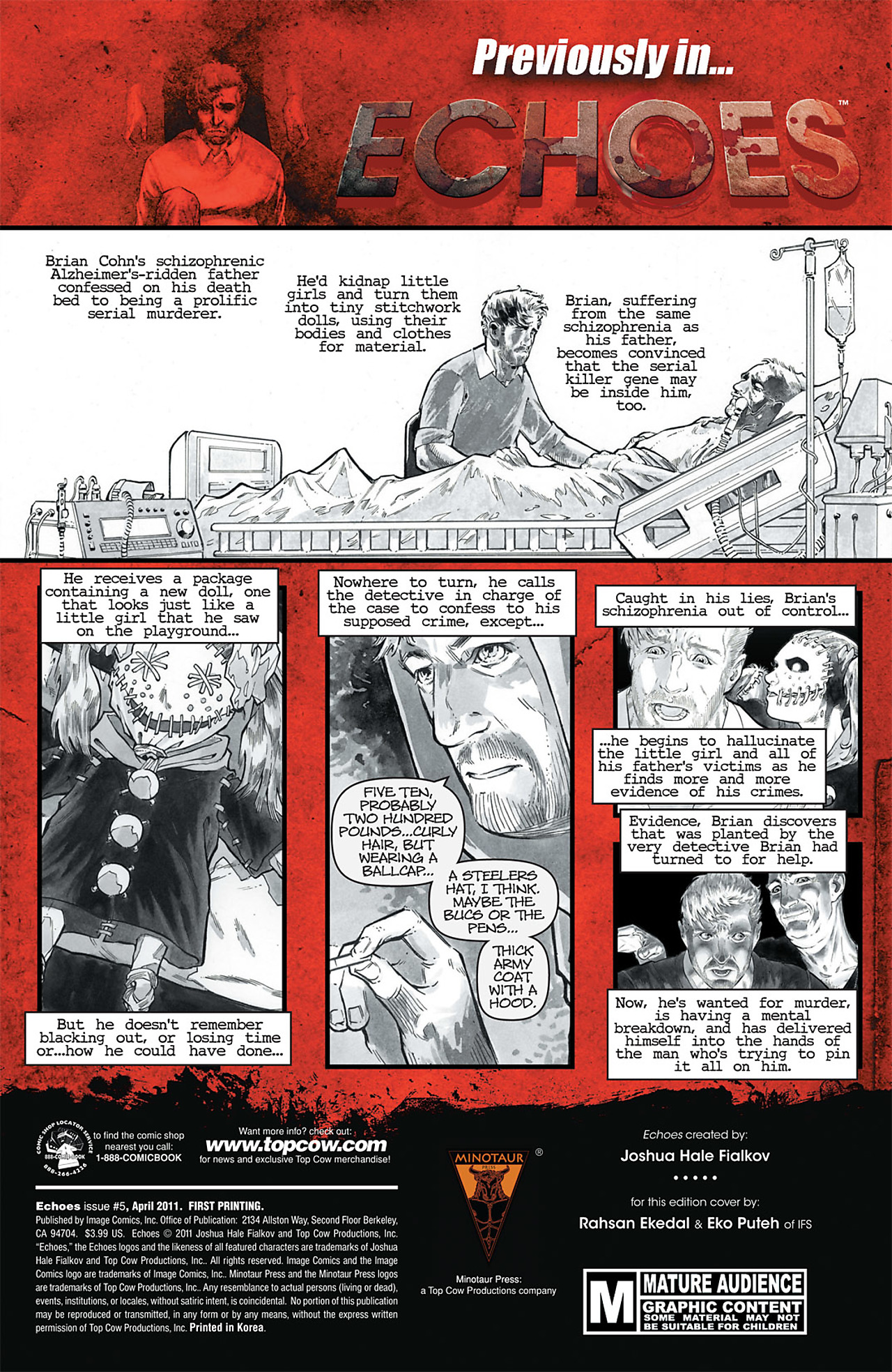 Read online Echoes comic -  Issue # TPB - 112