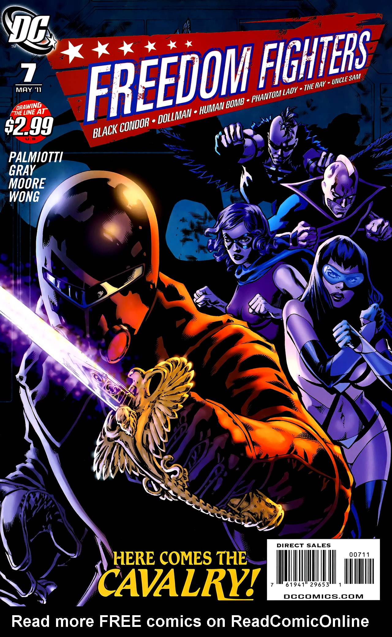 Read online Freedom Fighters (2010) comic -  Issue #7 - 1