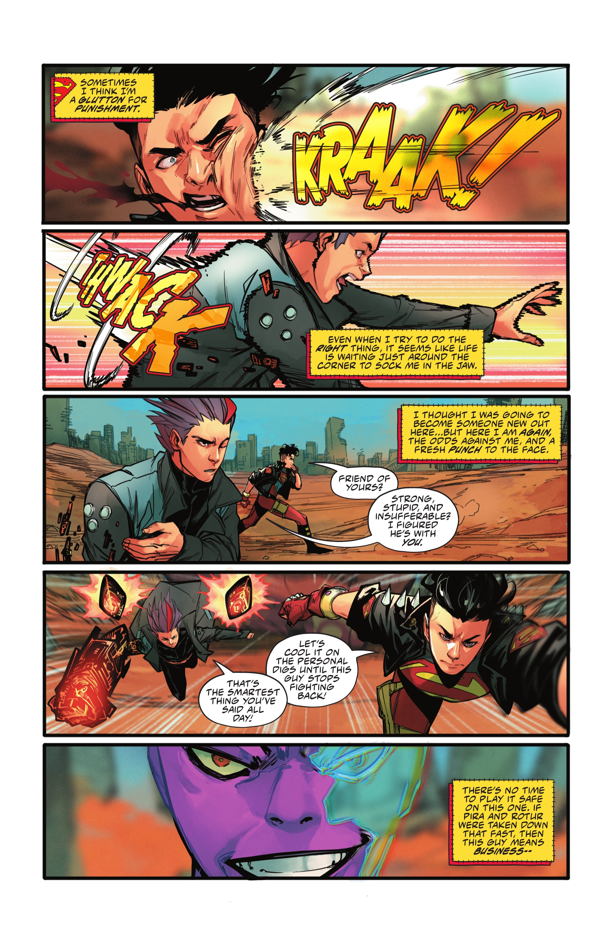 Read online Superboy: The Man Of Tomorrow comic -  Issue #4 - 2
