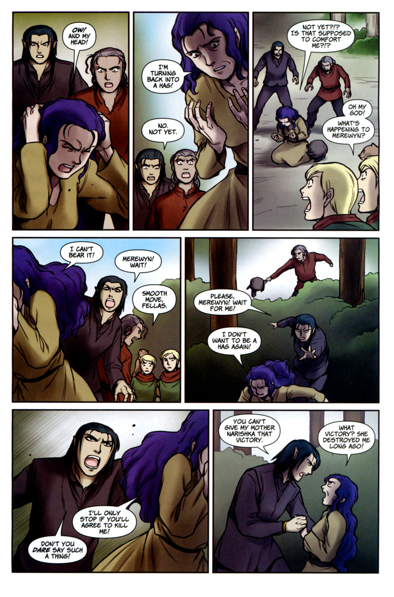 Read online Lords of Avalon: Knight of Darkness comic -  Issue #5 - 10