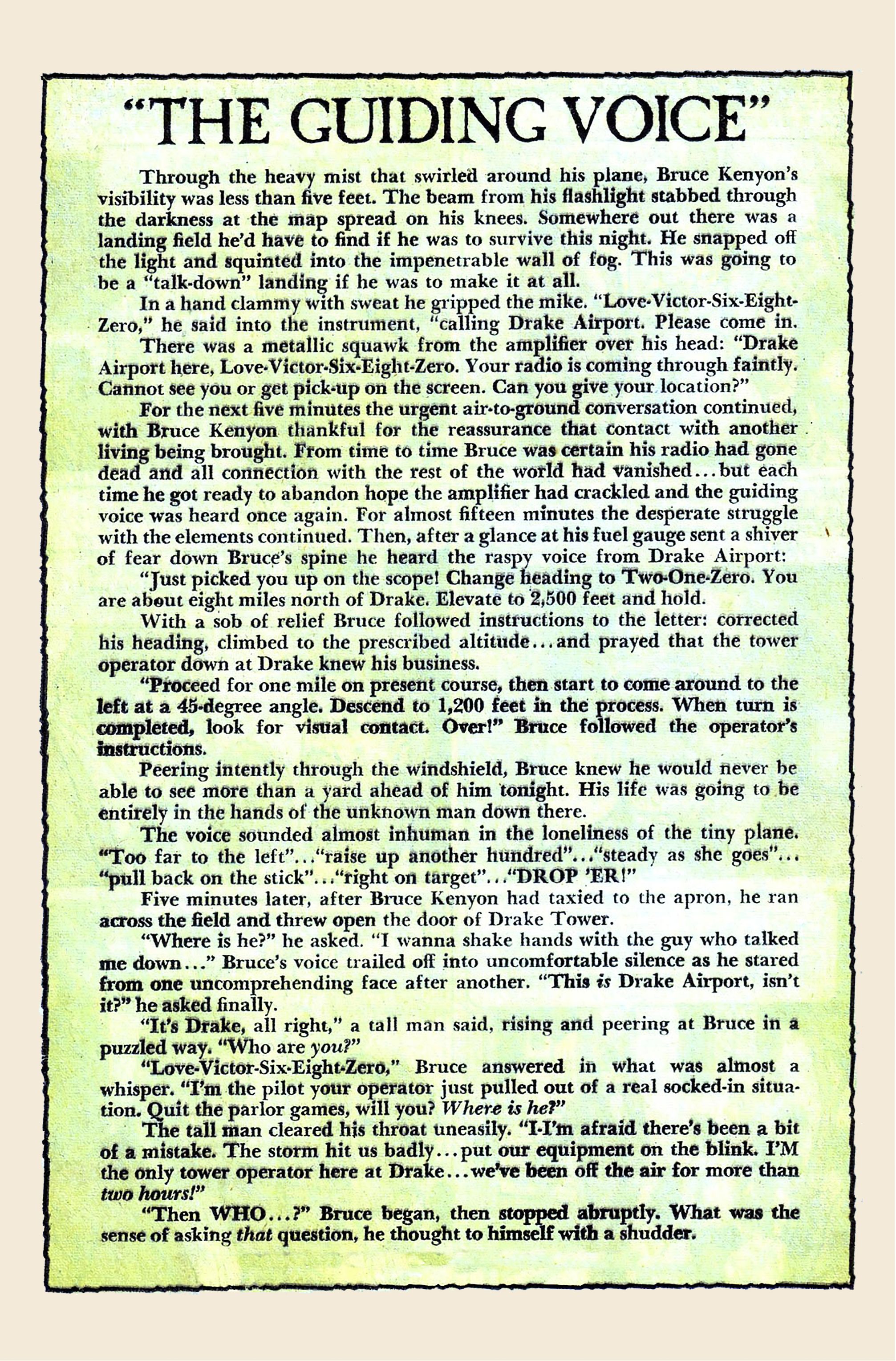 Read online J. Werner presents Classic Pulp comic -  Issue # Ghosts - 35