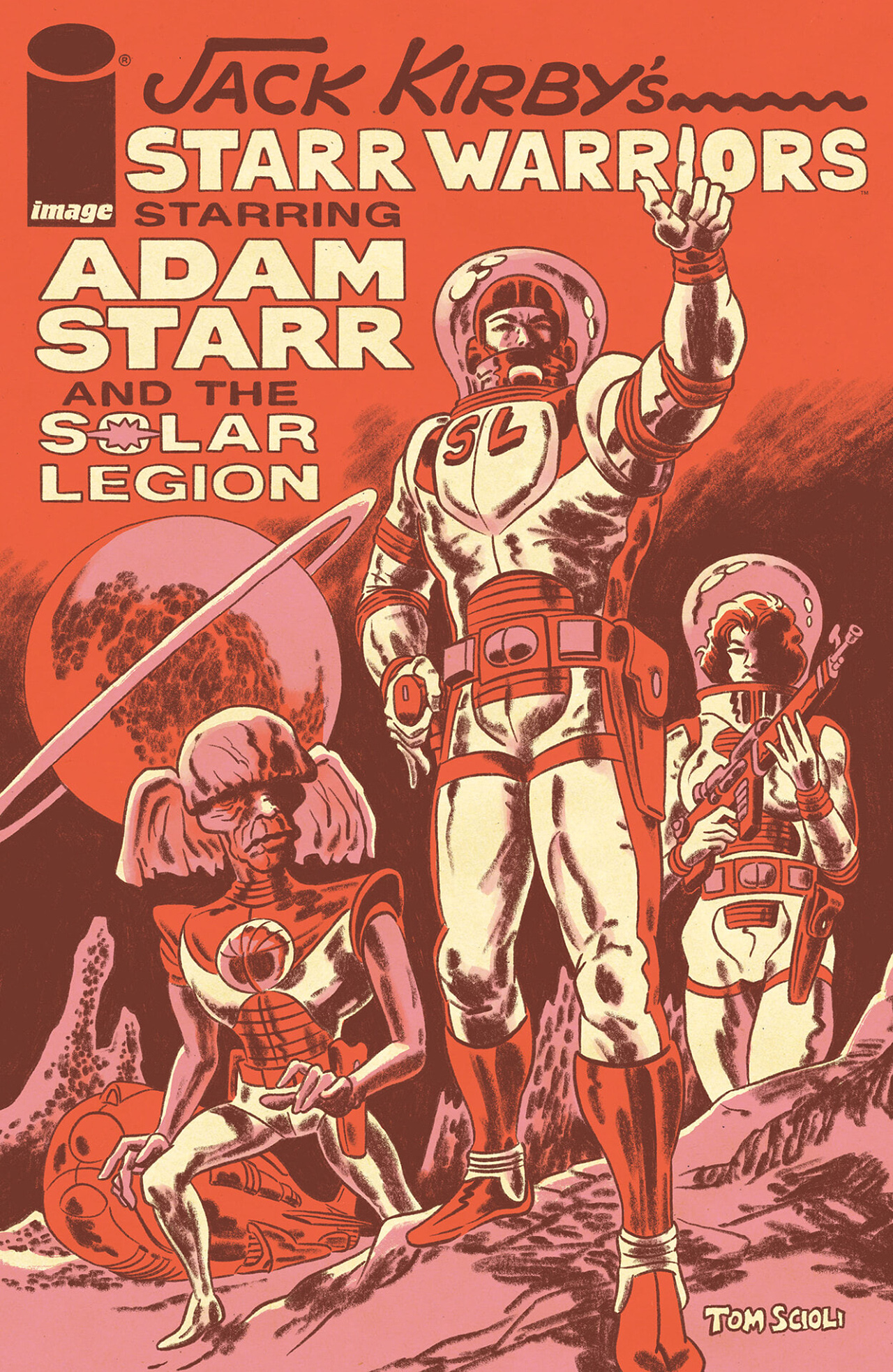 Read online Jack Kirby's Starr Warriors: The Adventures of Adam Starr and the Solar Legion comic -  Issue # Full - 1
