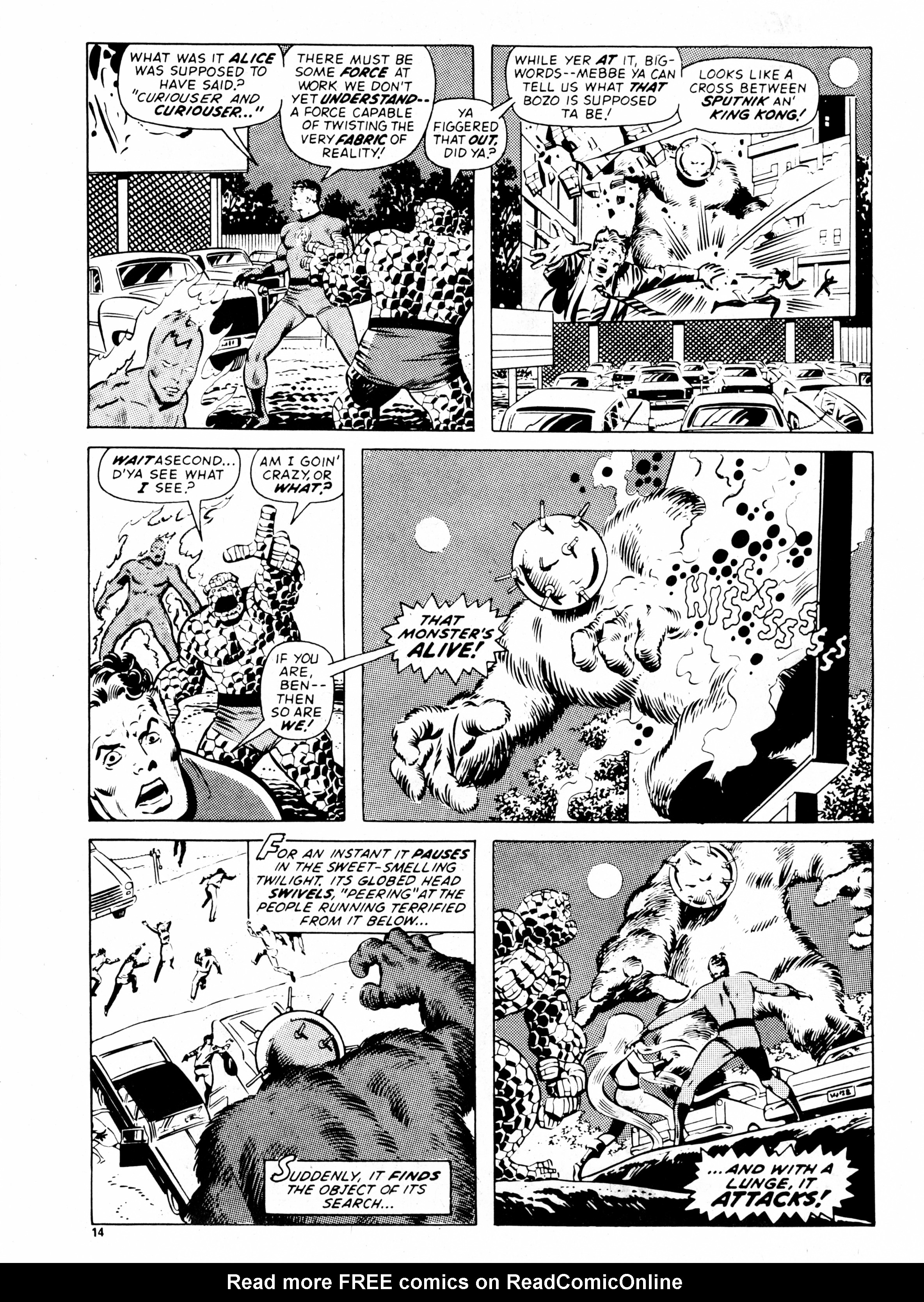 Read online Fantastic Four (1982) comic -  Issue #5 - 14