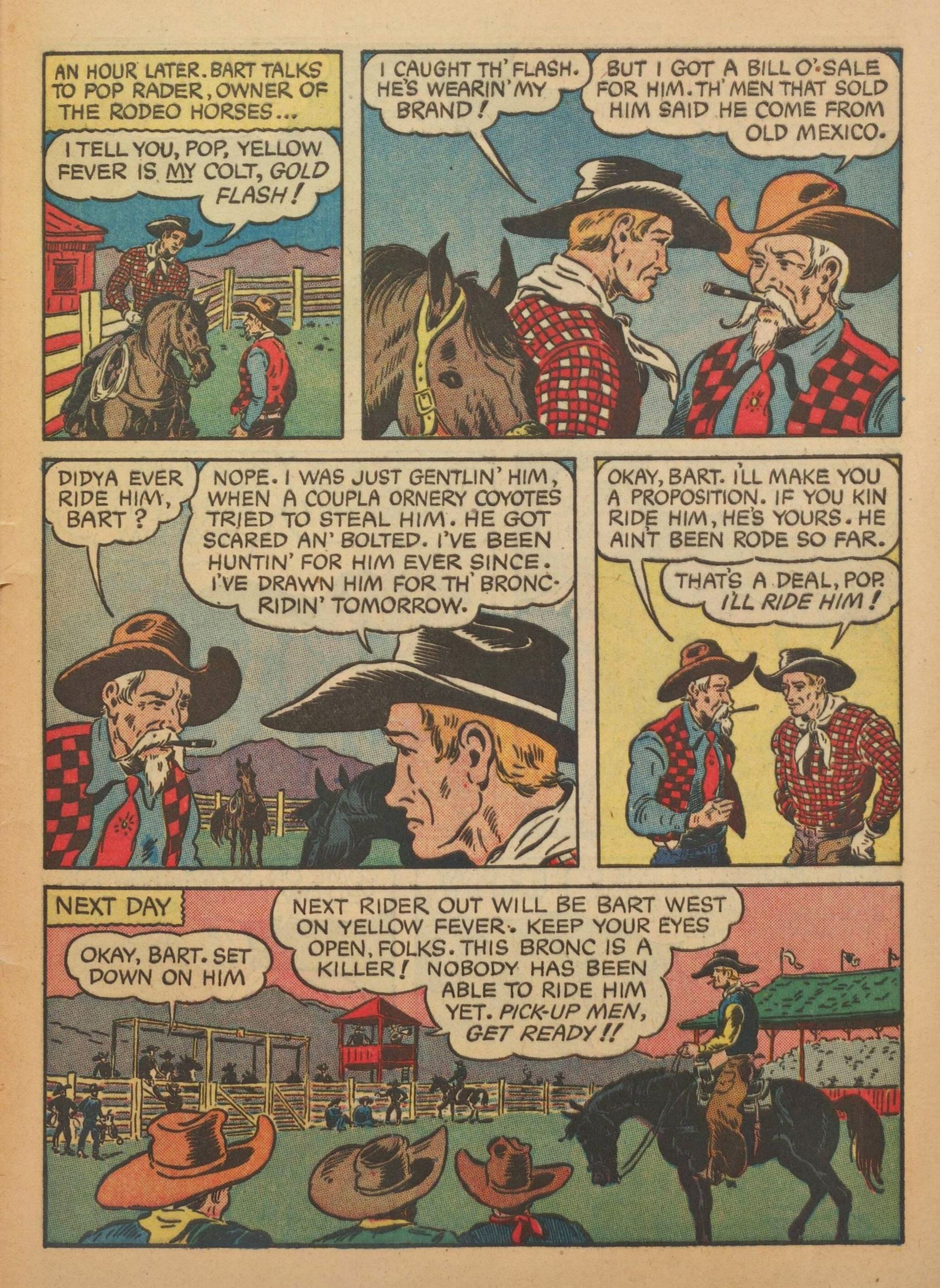 Read online Gene Autry Comics comic -  Issue #8 - 63
