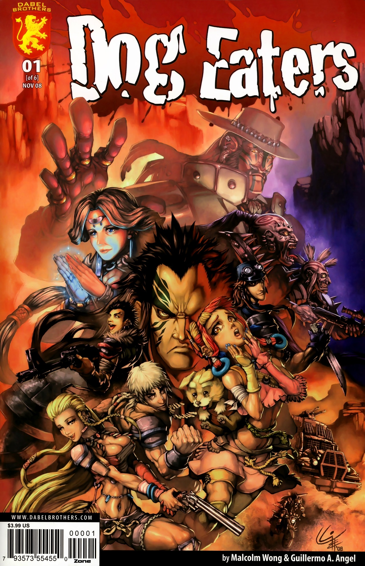Read online Malcolm Wong's Dog Eaters comic -  Issue #1 - 1