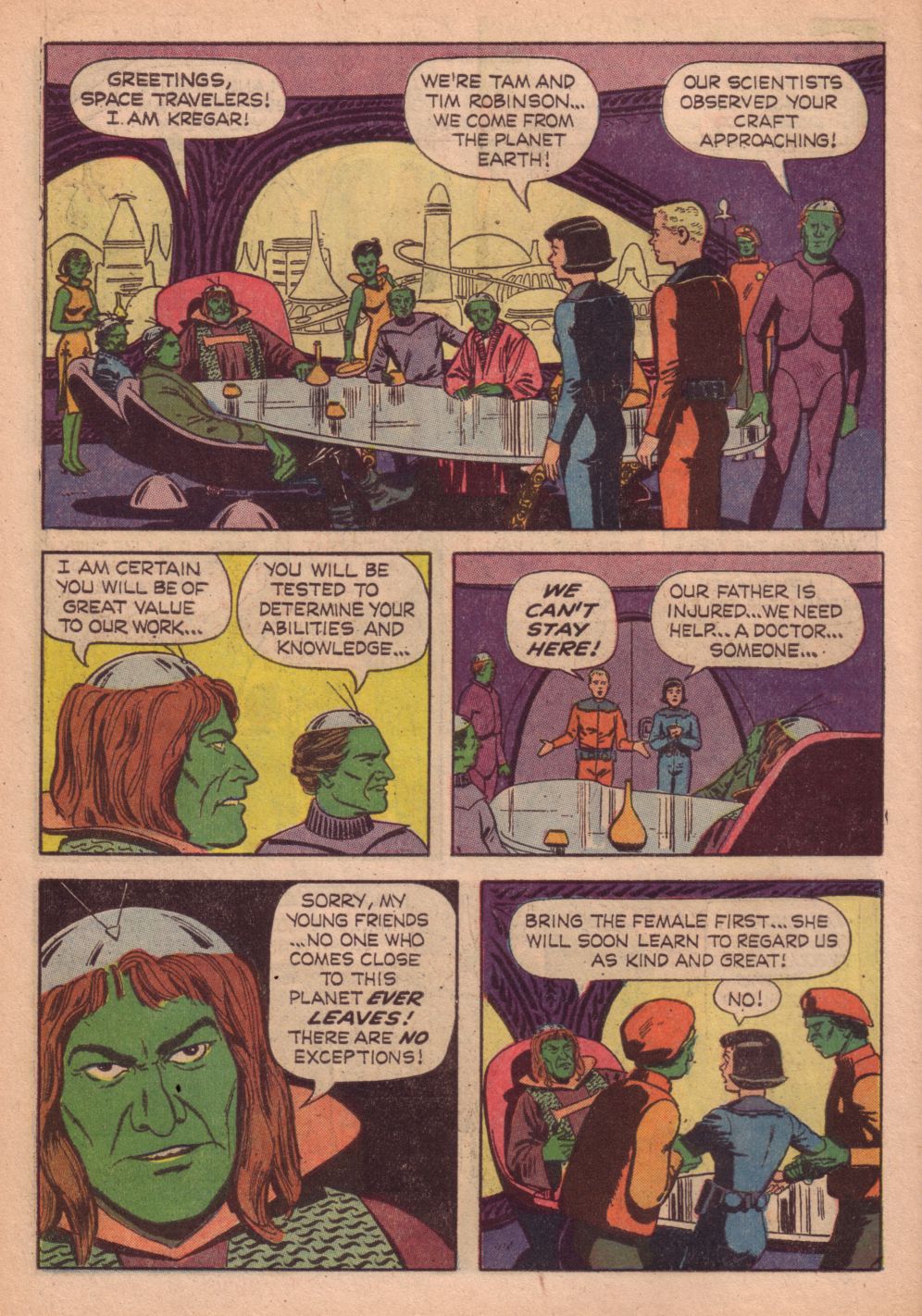 Read online Space Family Robinson comic -  Issue #10 - 10