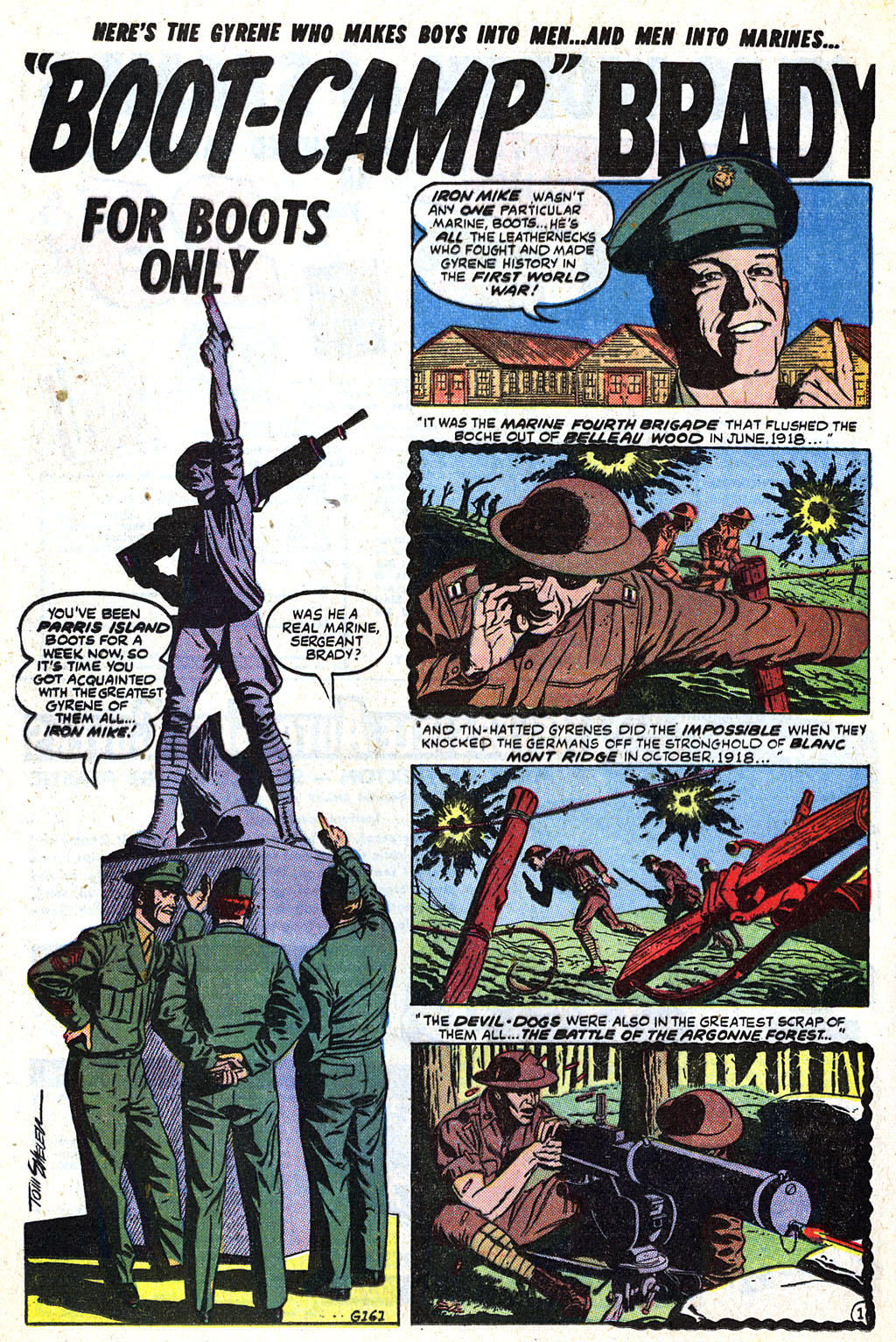 Read online Marines in Action comic -  Issue #2 - 20